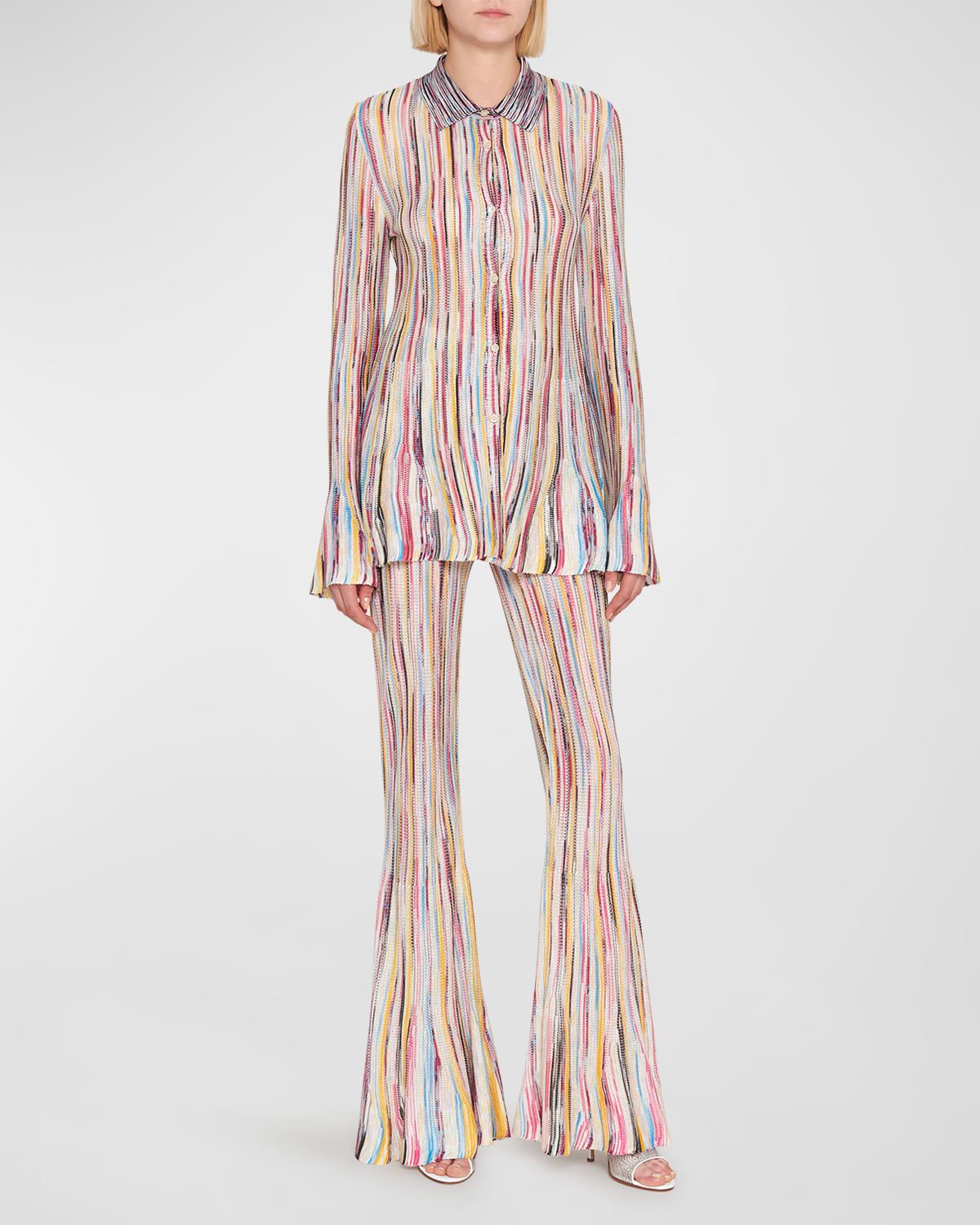 Missoni Flexage Space Dyed Shirt In Multicolor