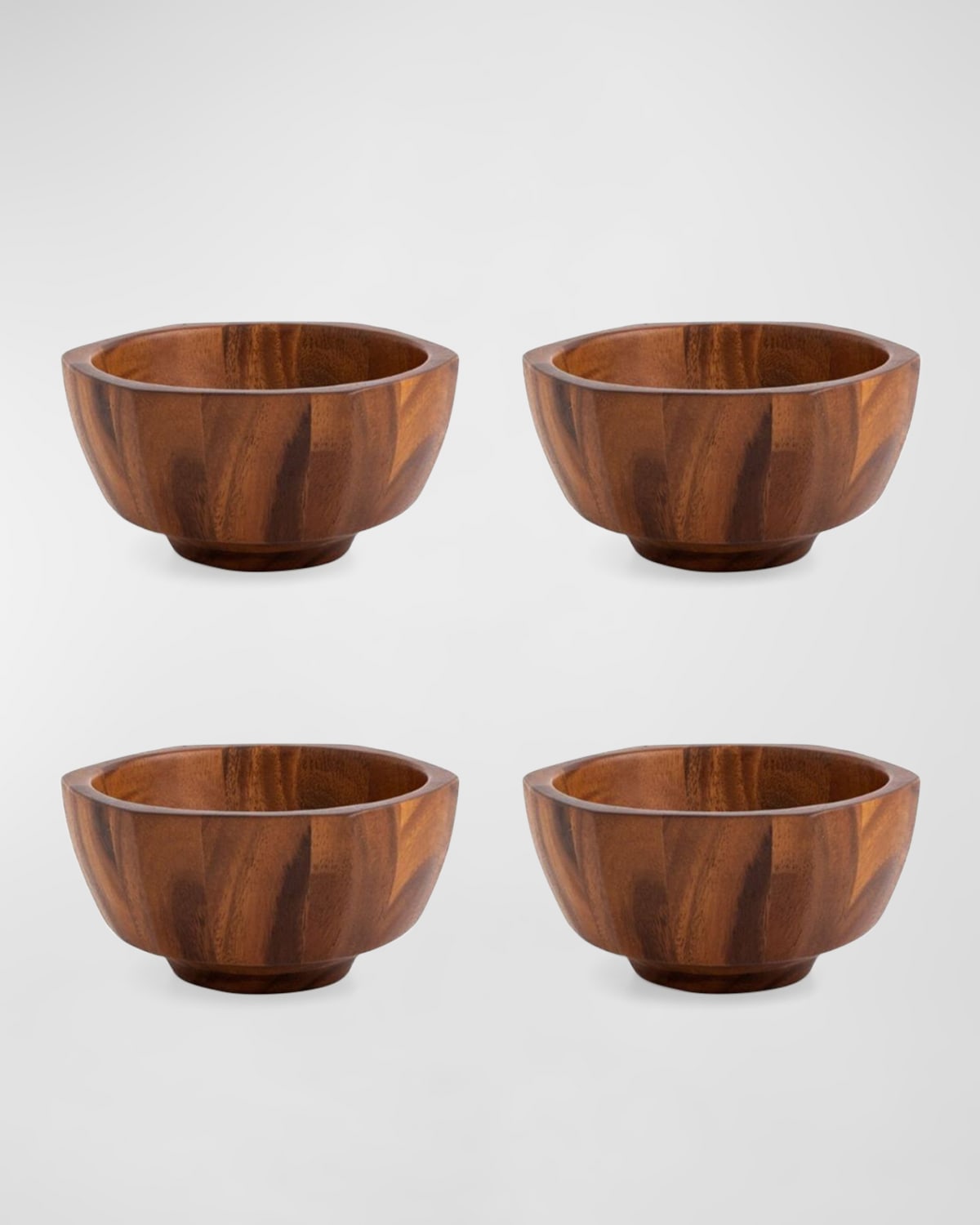 Rivet Individual Salad Bowl - Set Of 4