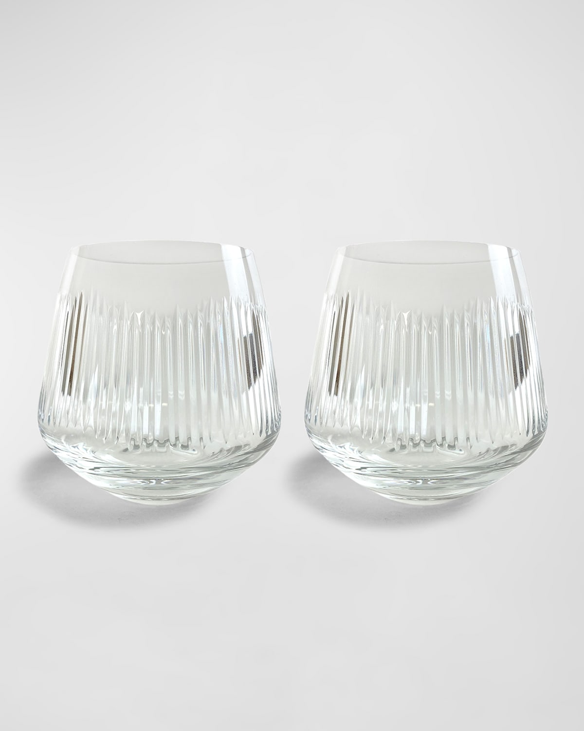 Michael Wainwright Berkshire Double Old Fashioned Glasses, Set Of 2 In Clear