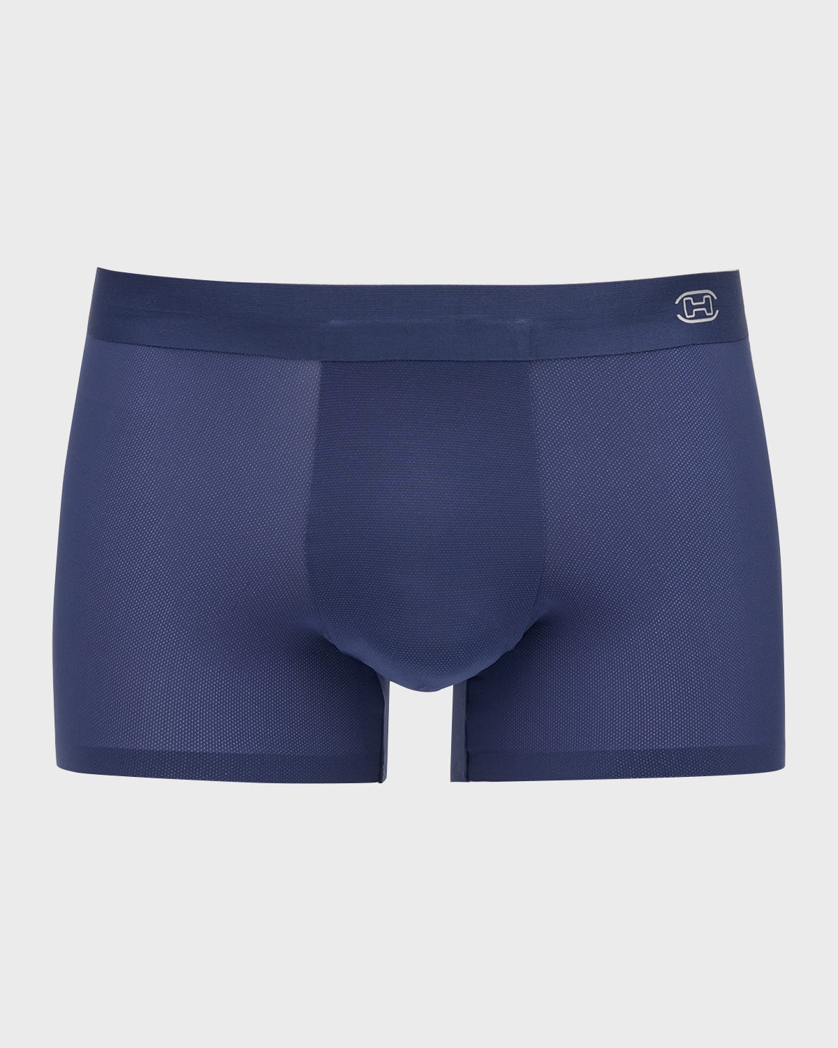 Hom H-fresh Comfort Classic Fit Boxer Briefs In Navy