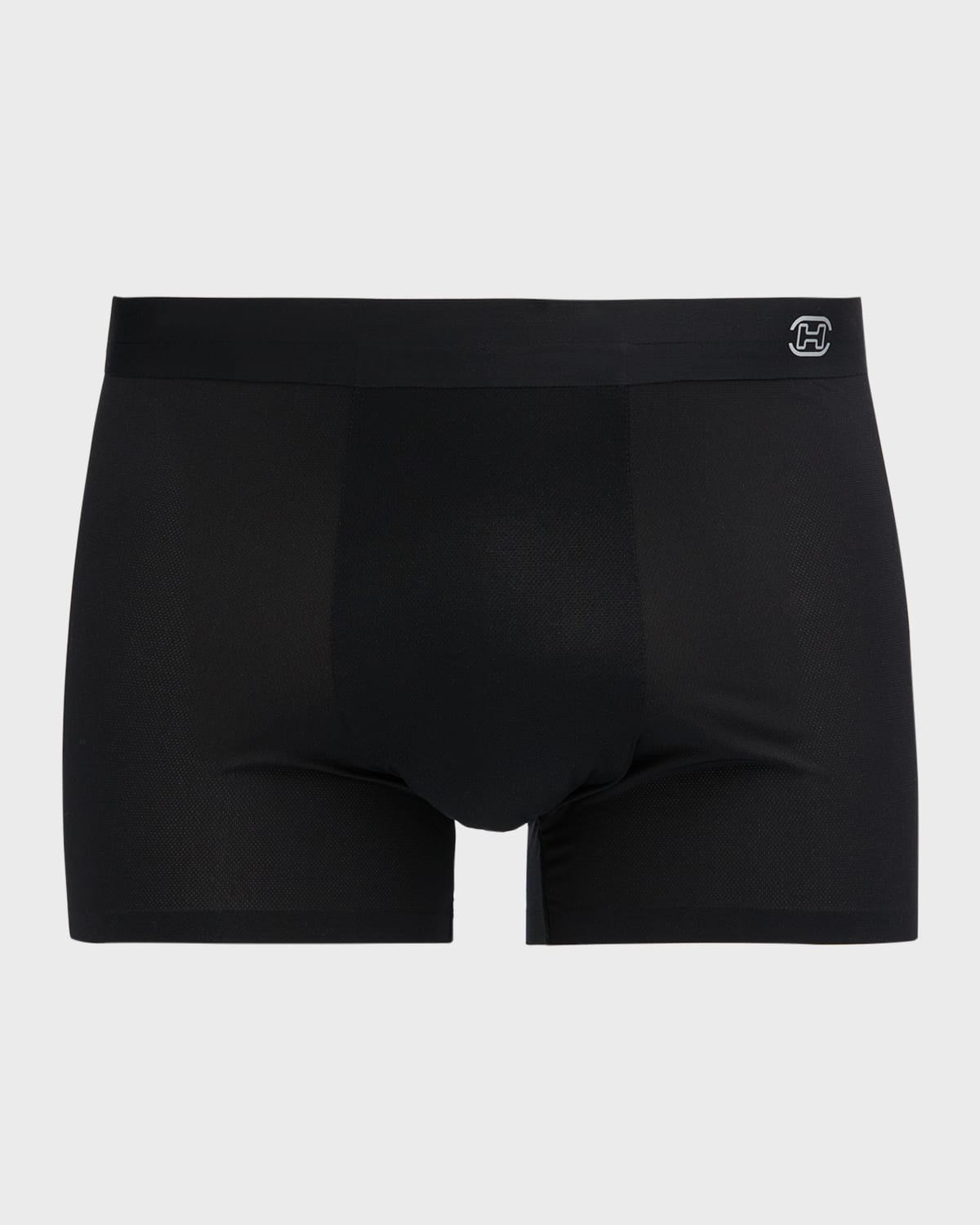 Hom Men's H-fresh Stretch Boxer Briefs In Black