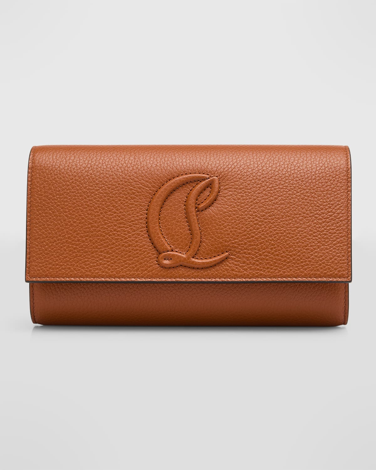 By My Side Wallet on Chain in Leather with CL Logo