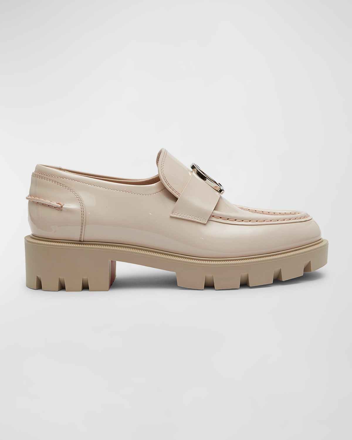 Christian Louboutin Cl Loafer In White