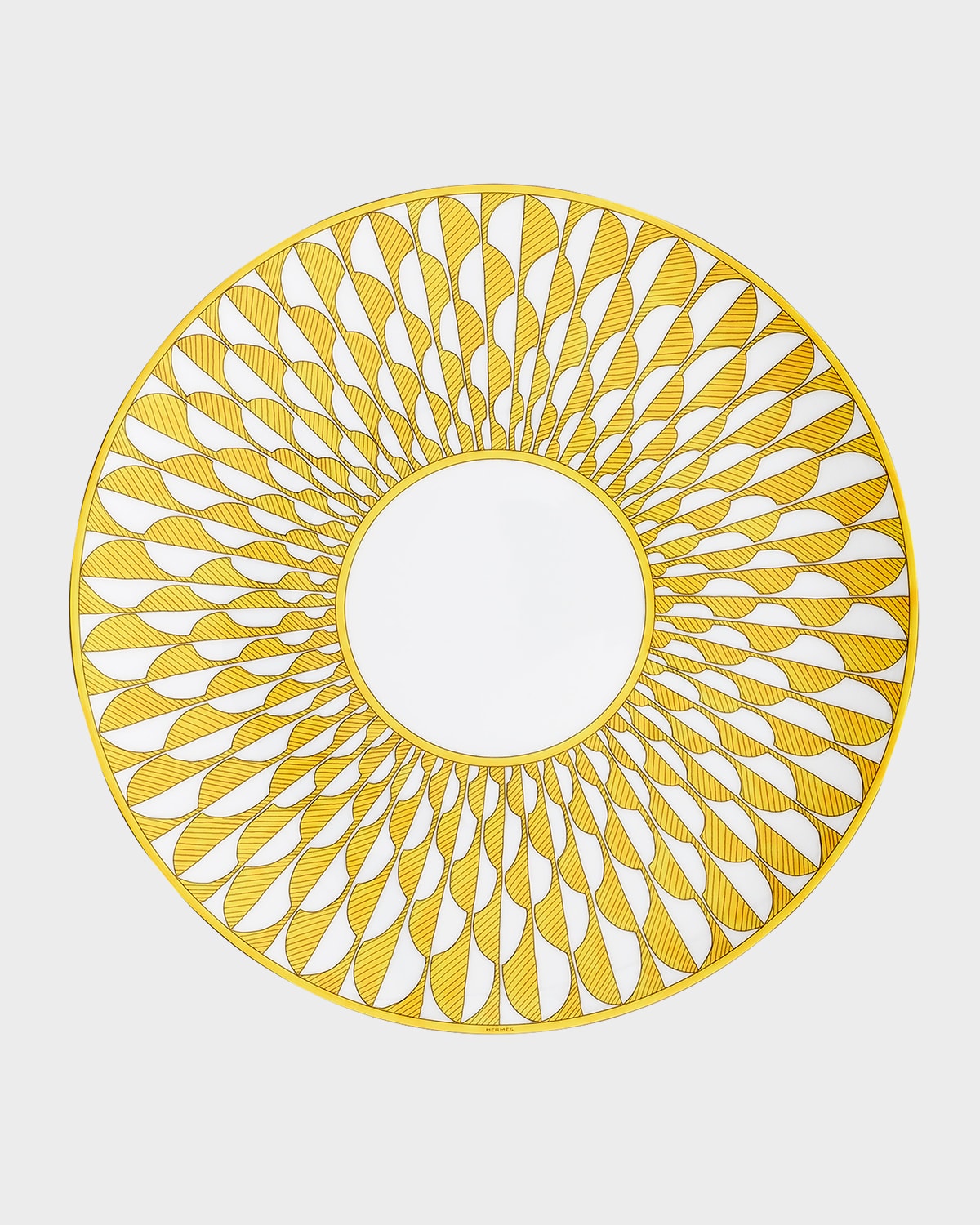 Pre-owned Herm S Soleil D'hermes Dinner Plate