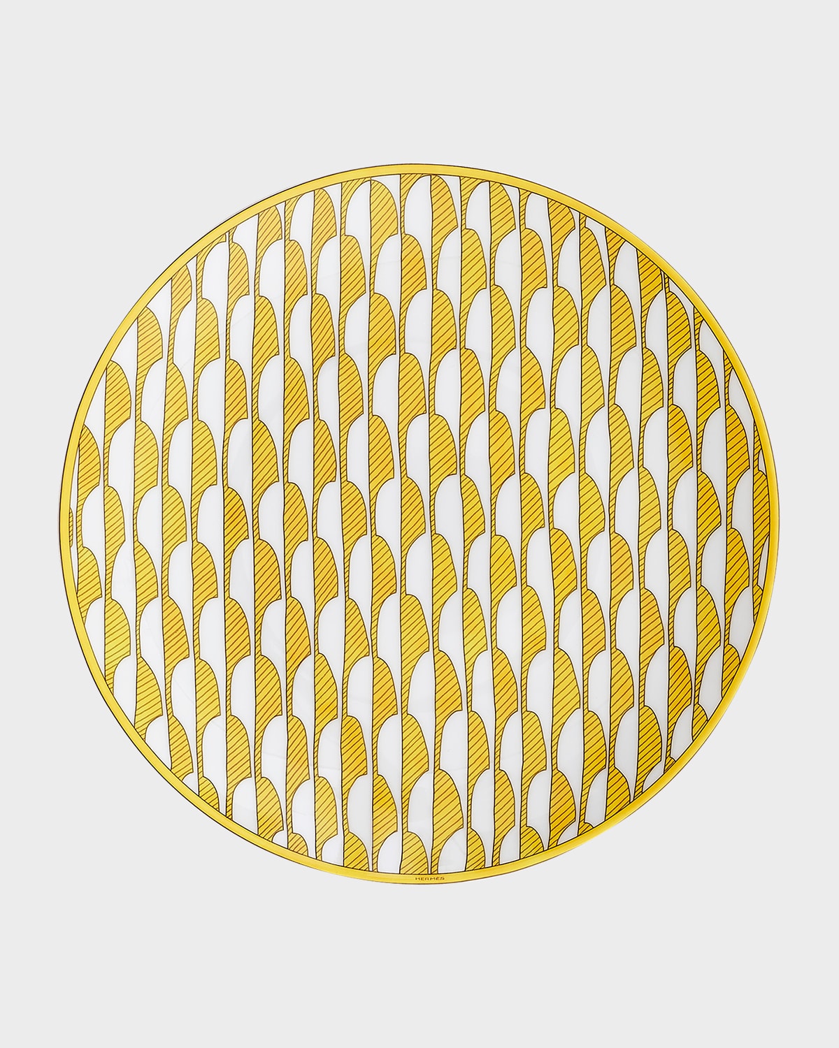 Pre-owned Herm S Soleil D'hermes Dessert Plate 1