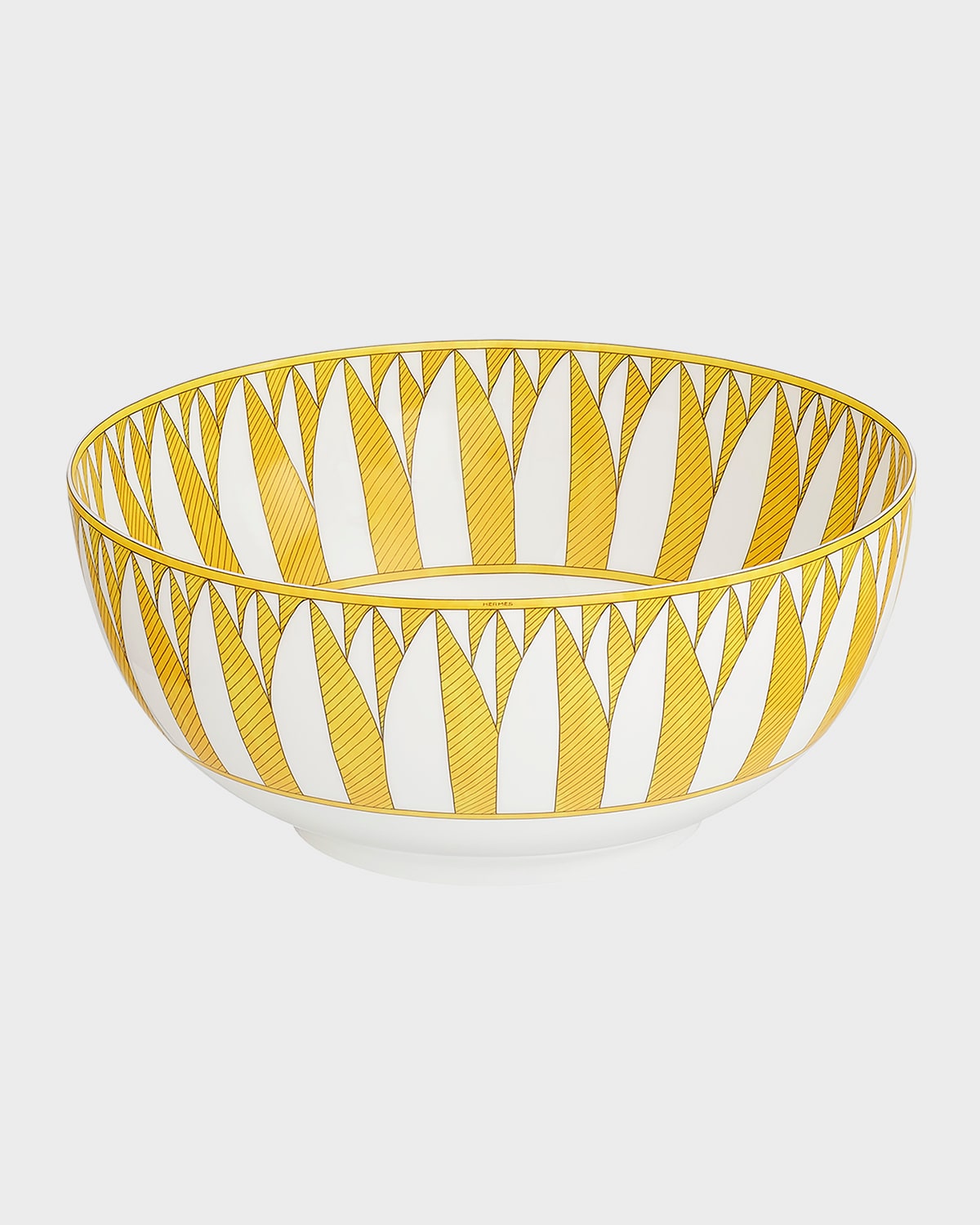 Pre-owned Herm S Soleil D'hermes Large Salad Bowl
