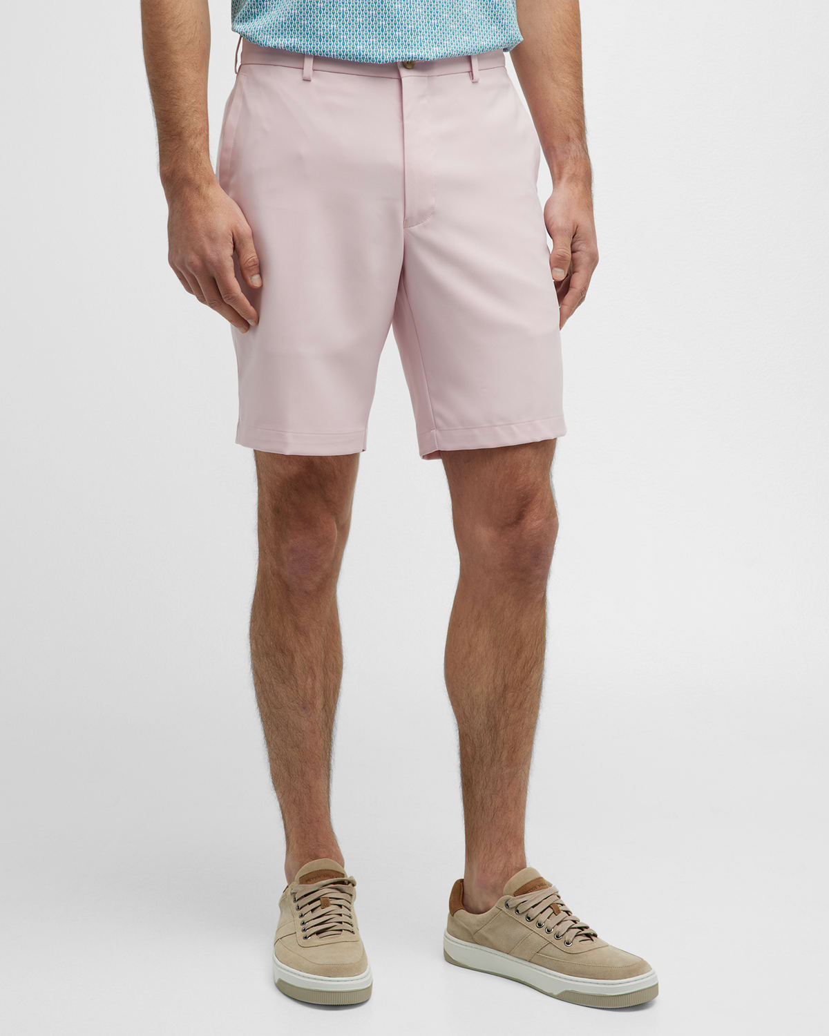 Peter Millar Men's Crown Sport Salem Performance Shorts In Pink