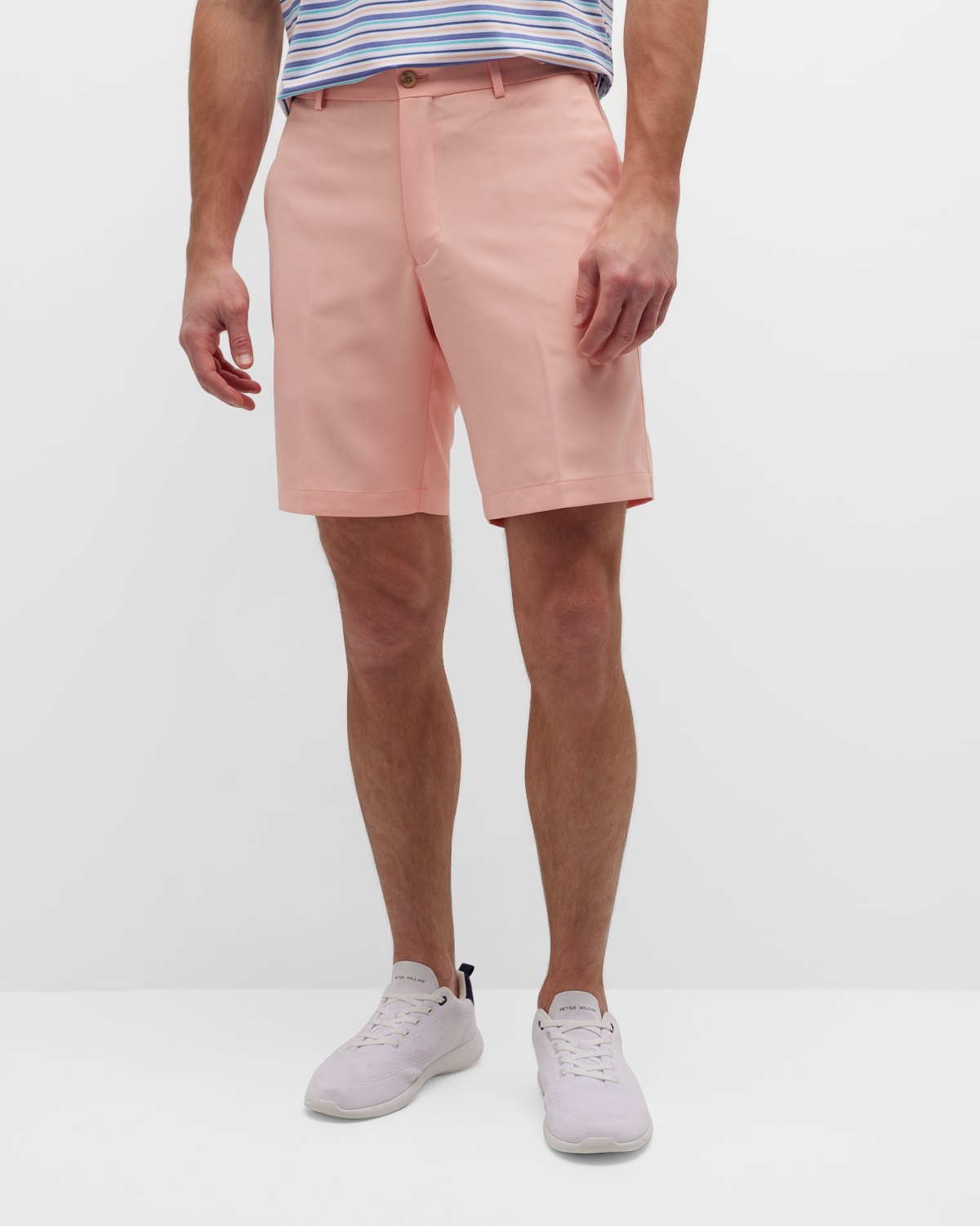 PETER MILLAR MEN'S SALEM PERFORMANCE FLAT-FRONT SHORTS