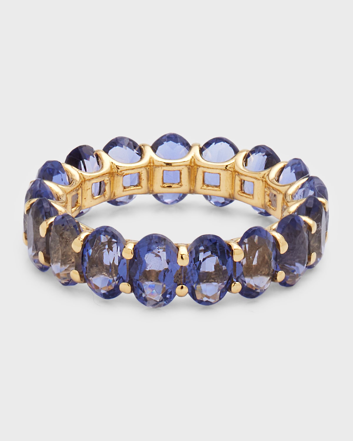 18K Yellow Gold New Classic Iolite Ring