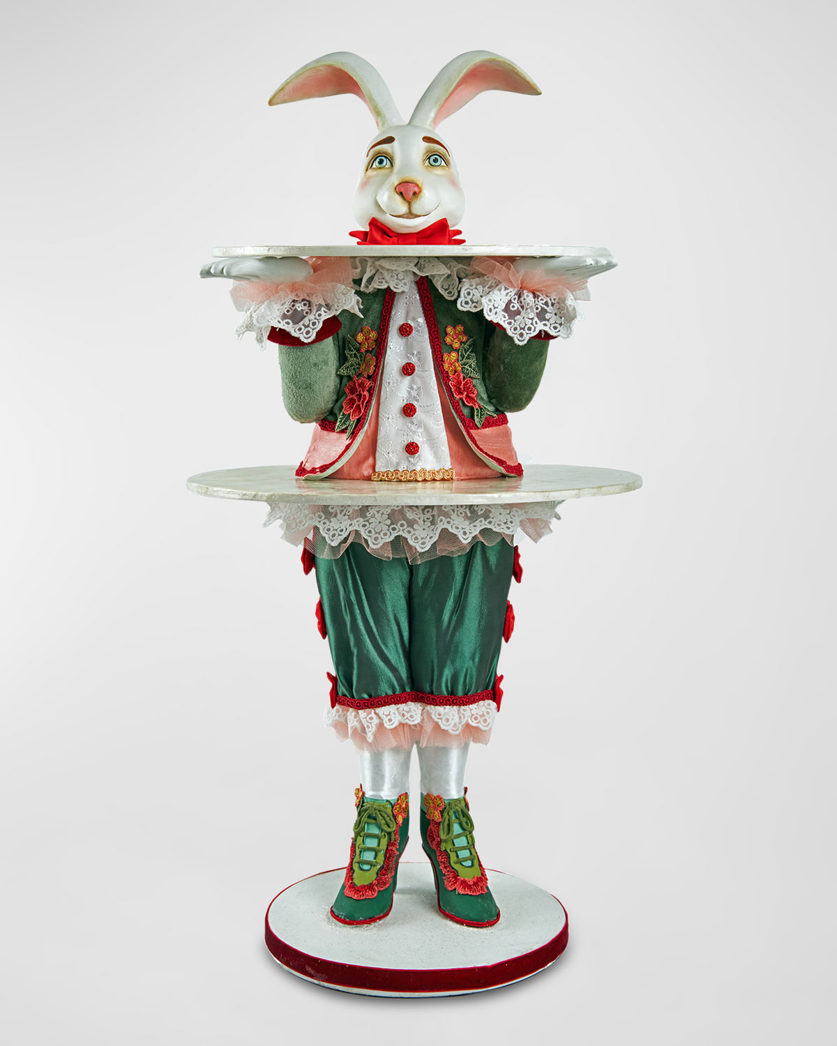 Katherine's Collection Enchanted Bunny Tiered Tray