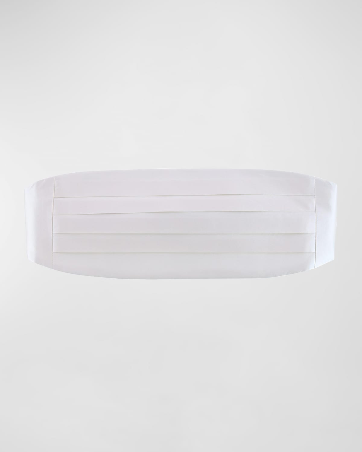 Trafalgar Men's Sutton Solid Color Silk Cummerbund In Ivory