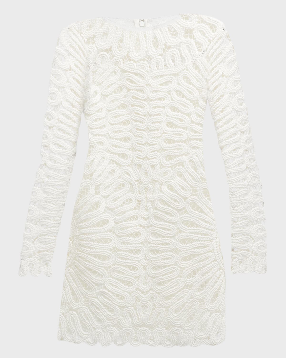 JONATHAN SIMKHAI MCCALL CAGE CROCHET MINI DRESS