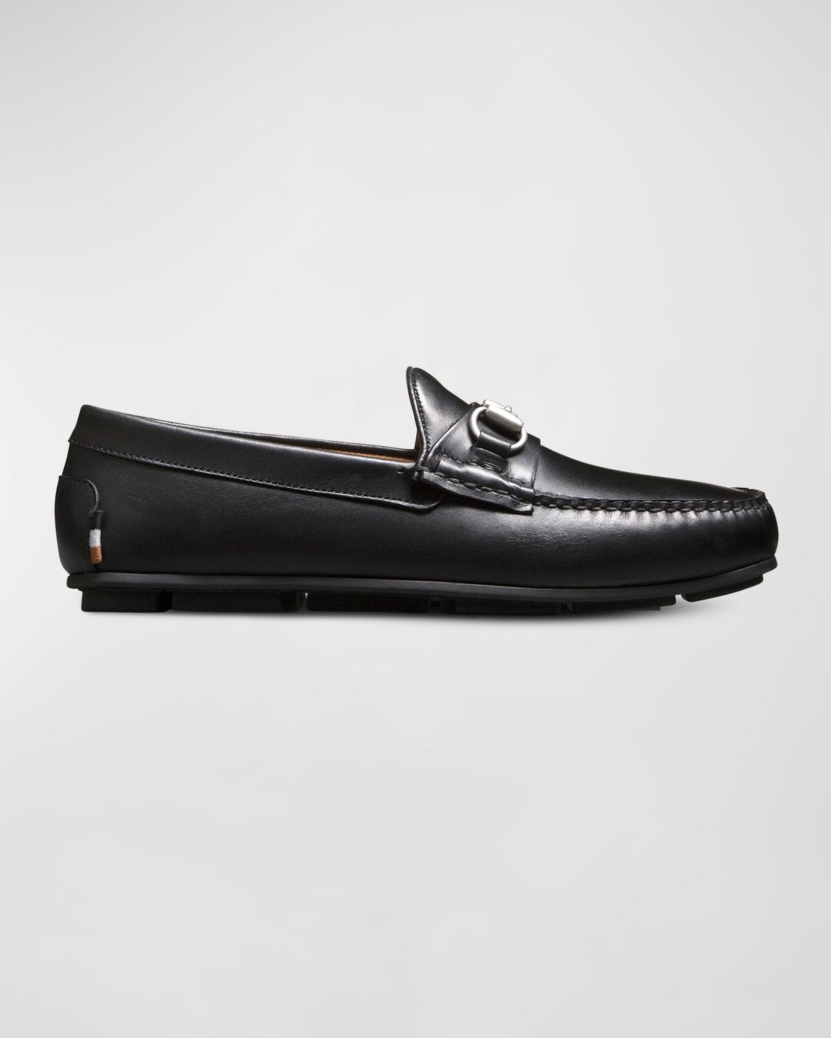 Shop Allen Edmonds Men's Sebastian Leather Drivers In Black