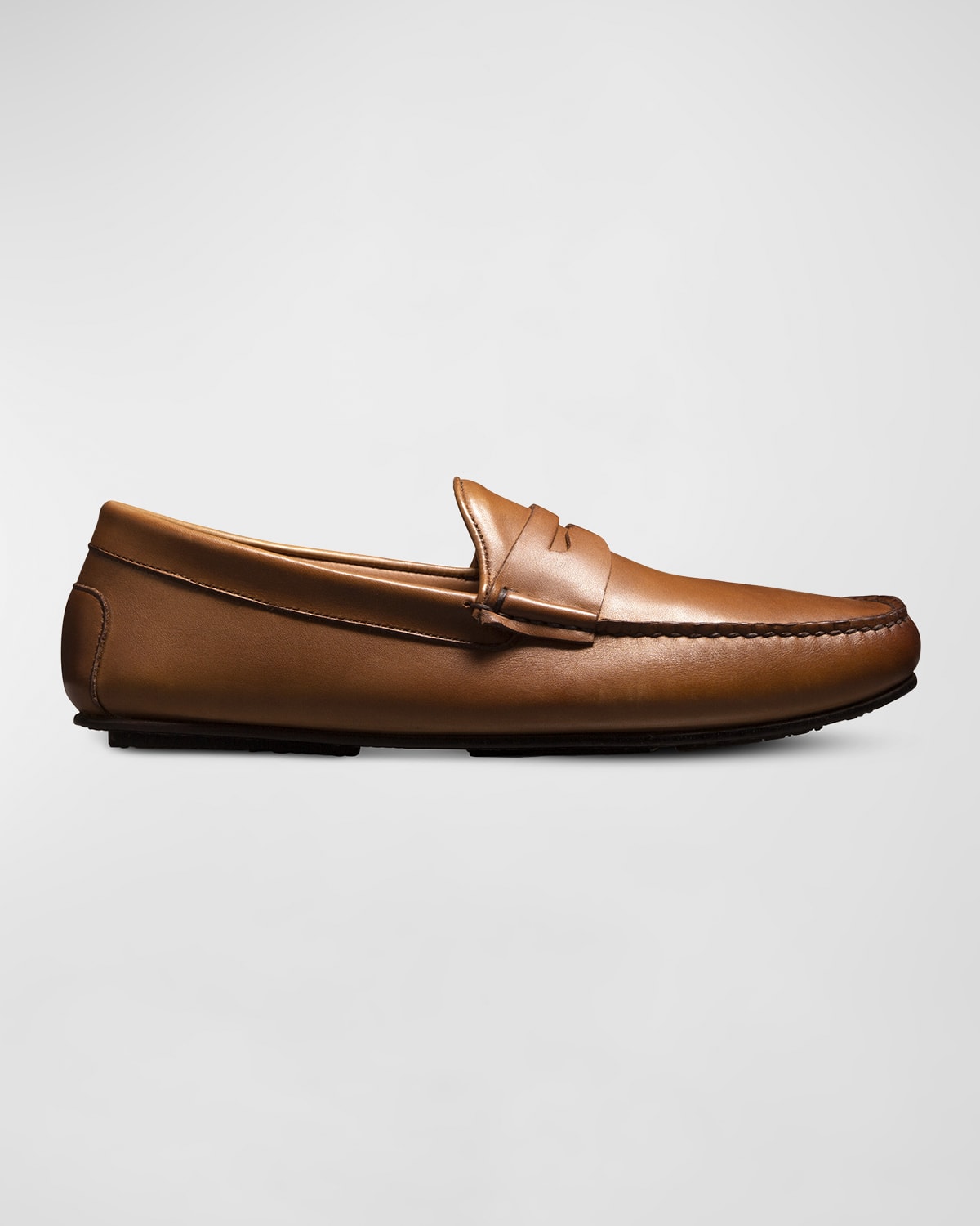 Shop Allen Edmonds Men's Leather Penny Loafers In Walnut