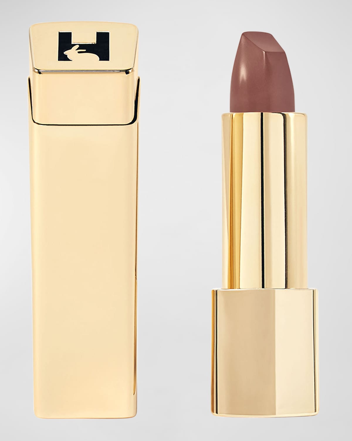 Shop Hourglass Unlocked Satin Creme Lipstick In Larch 308