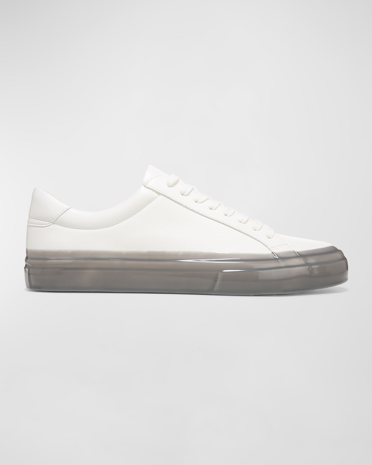 Vince Fulton Dipped Sneaker In Ivory Smoke Leath