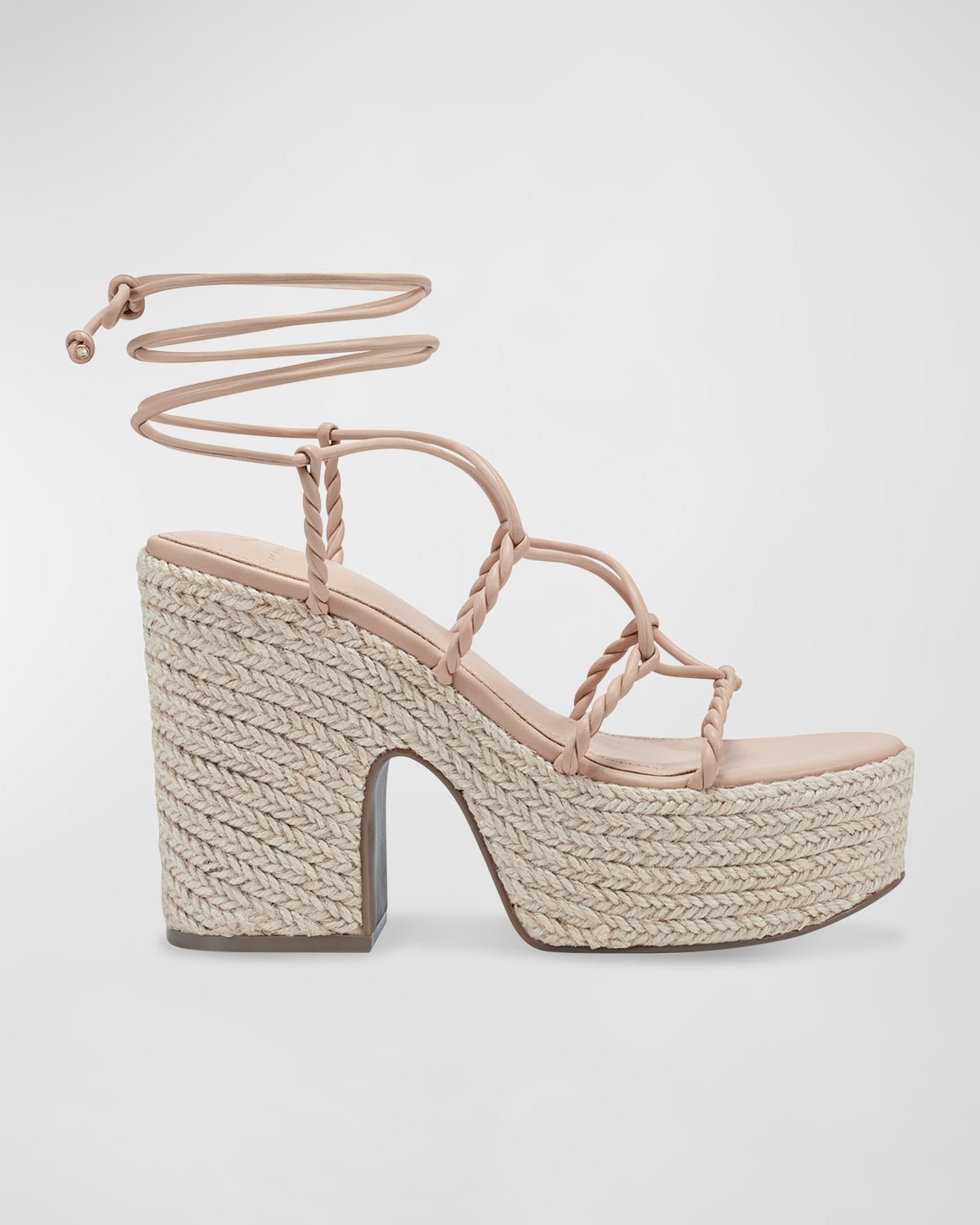 Marc Fisher Ltd Oliver Platform Sandal In Light Natural 110