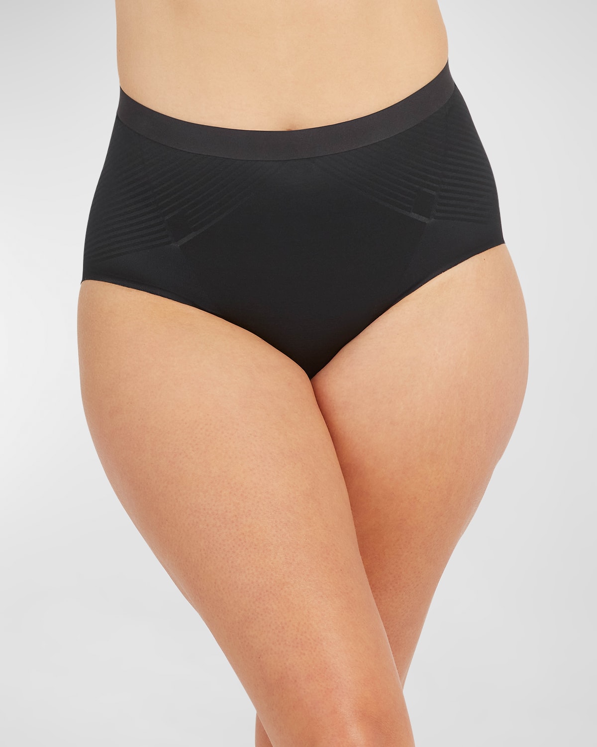 SPANX Suit Your Fancy High Waist Thong in Very Black