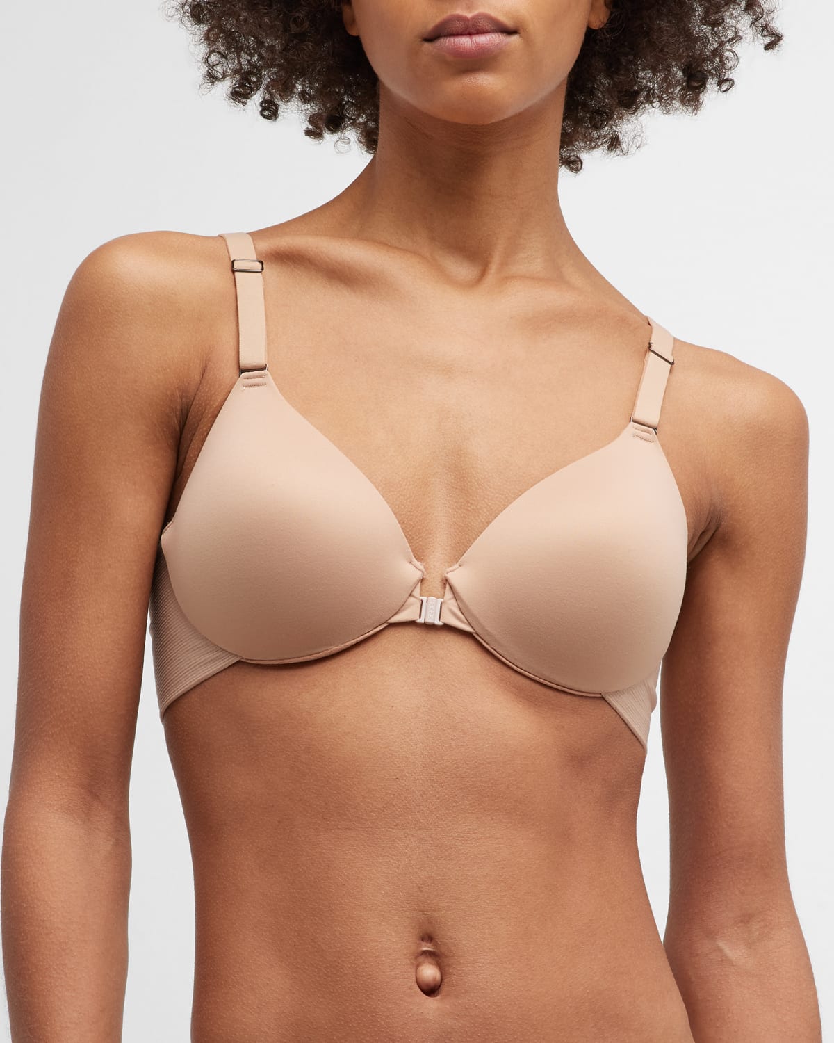 Shop Spanx Brallelujah Underwire Full-coverage Bra In Toasted Oatmeal