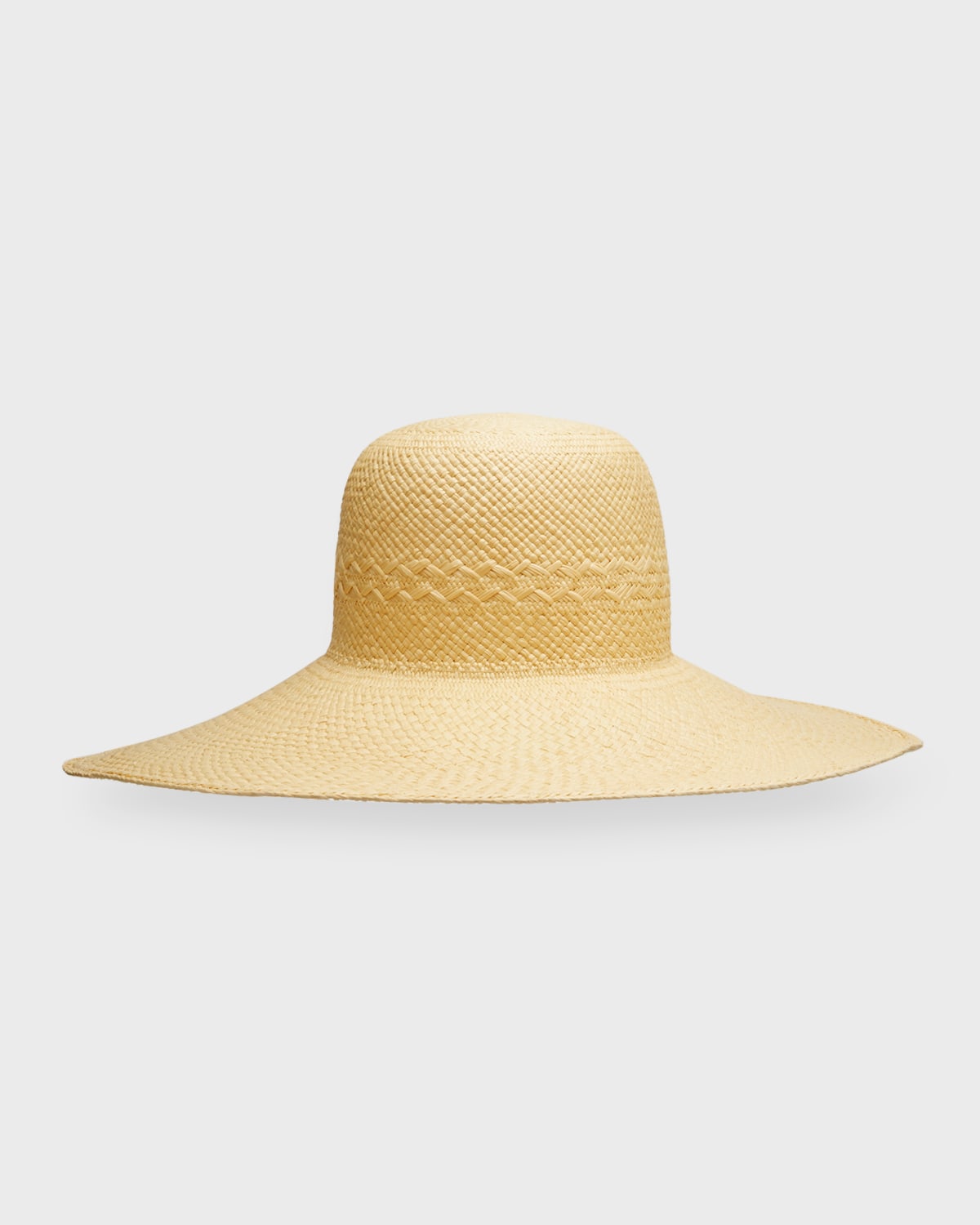 Loro Piana Gilda Woven Straw Hat In A802 Natural Stra