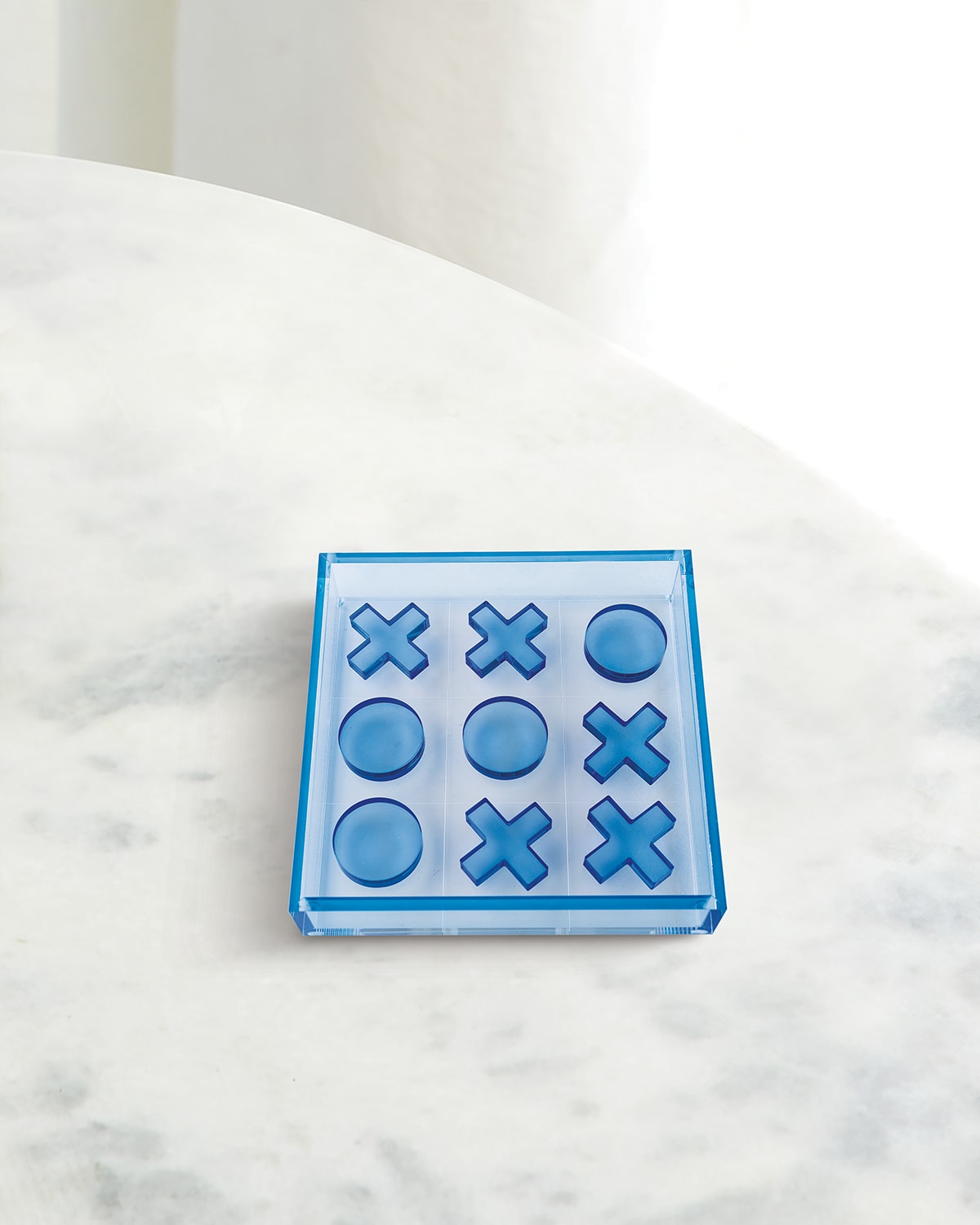 Port 68 Tic-tac-toe Tortoise Set In Blue