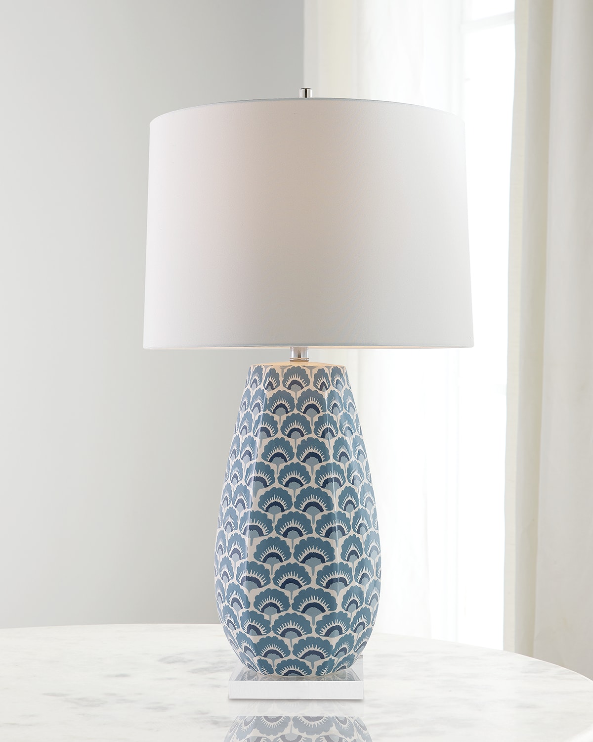 Port 68 Isobel Blue Table Lamp