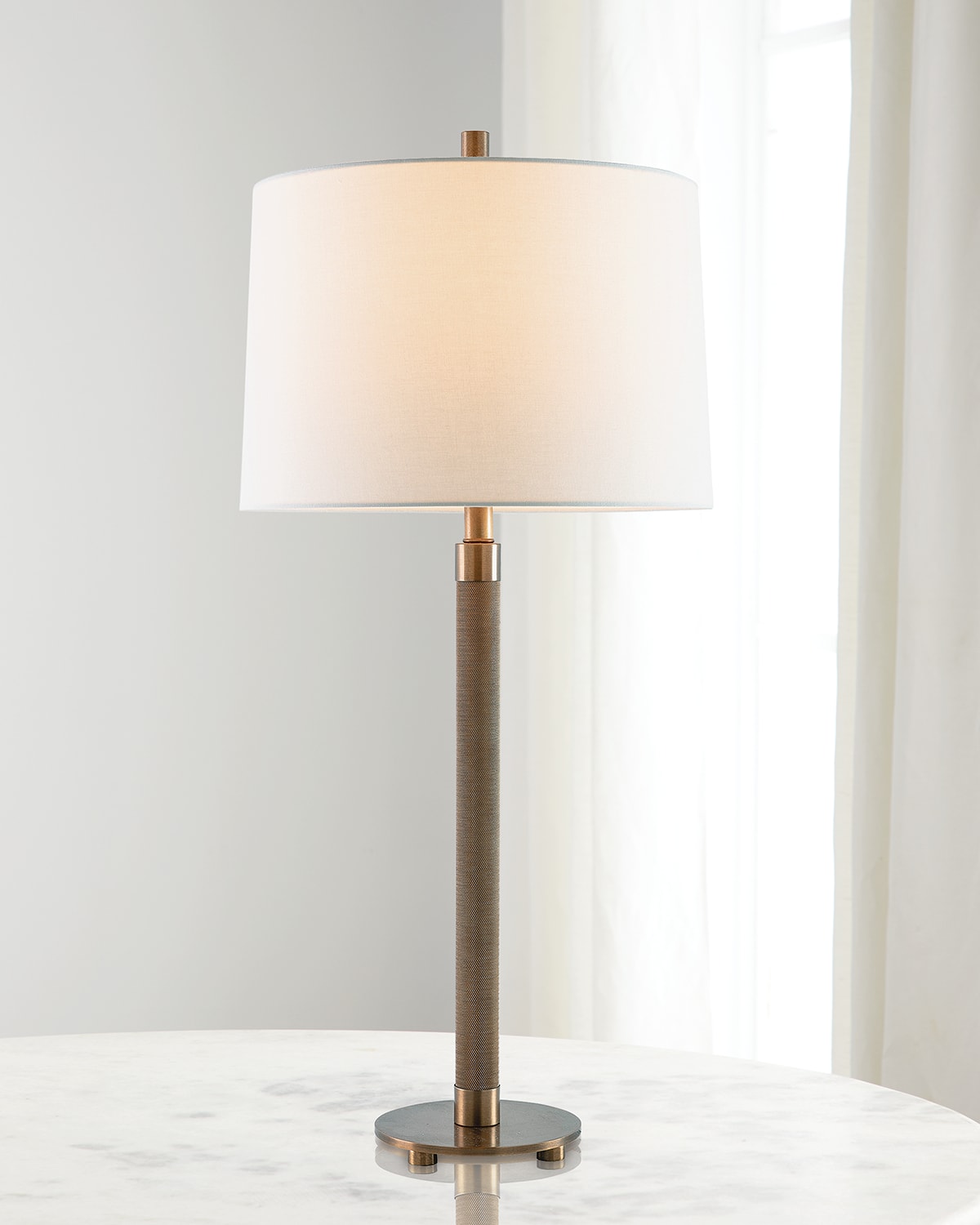 Shop Port 68 Billy Aged Brass Table Lamp