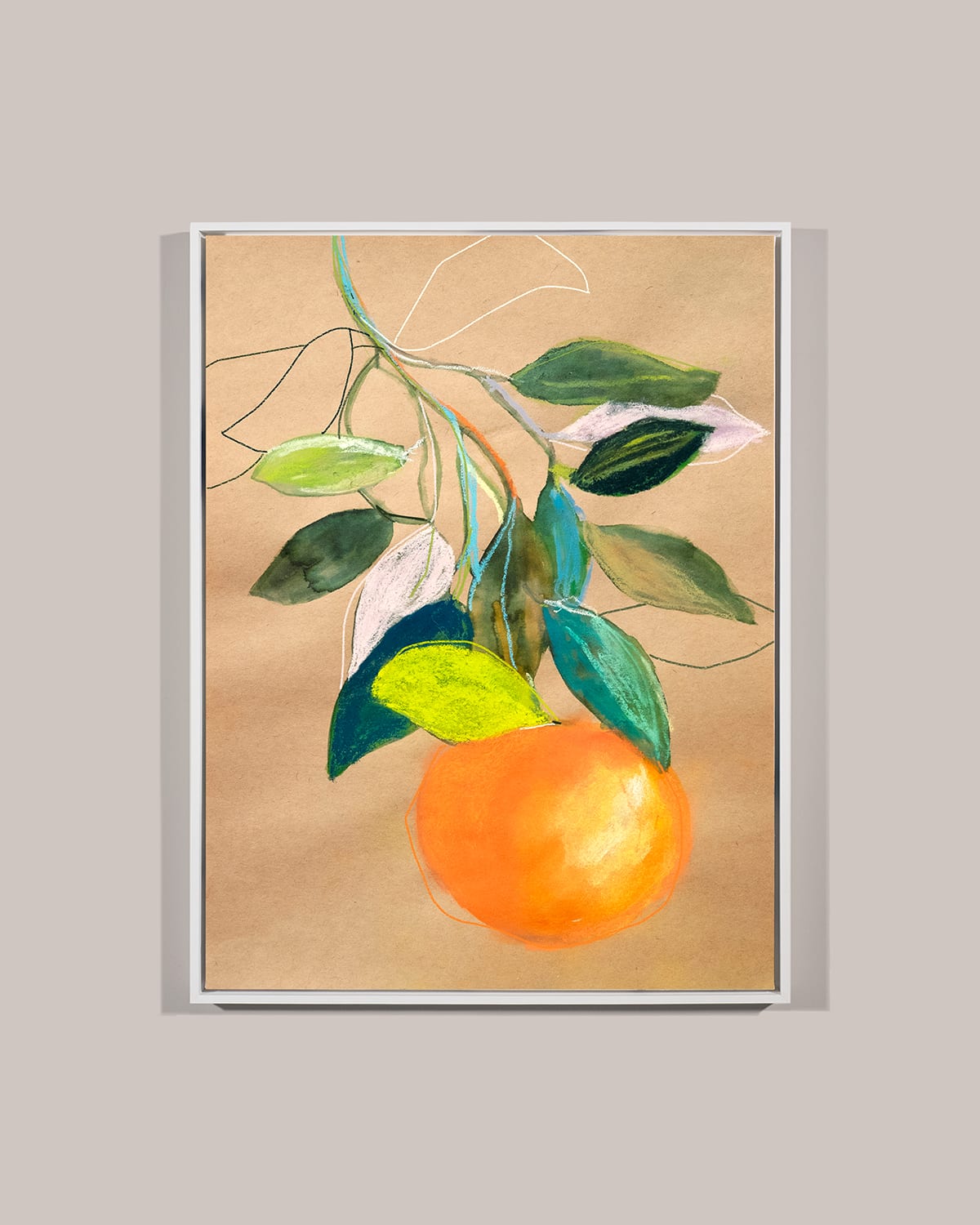 Citrus Small Framed Giclee