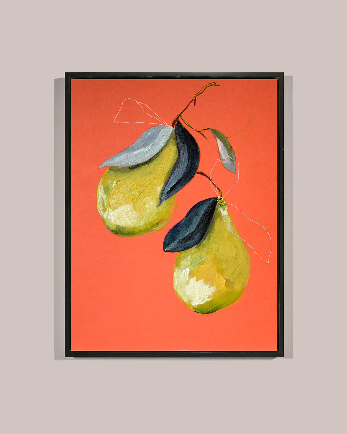 Pear 3 Framed Giclee