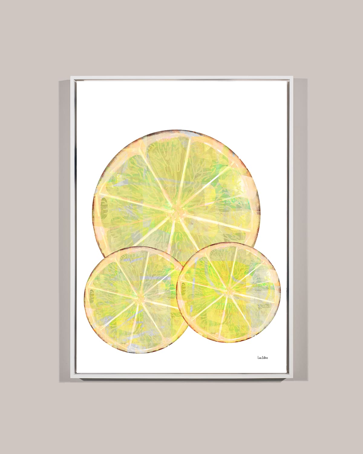 "Citrus Tango" Framed Giclee