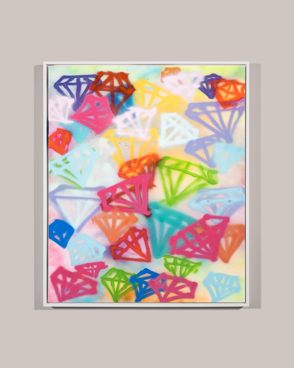 Graffiti Diamonds Unframed Giclee