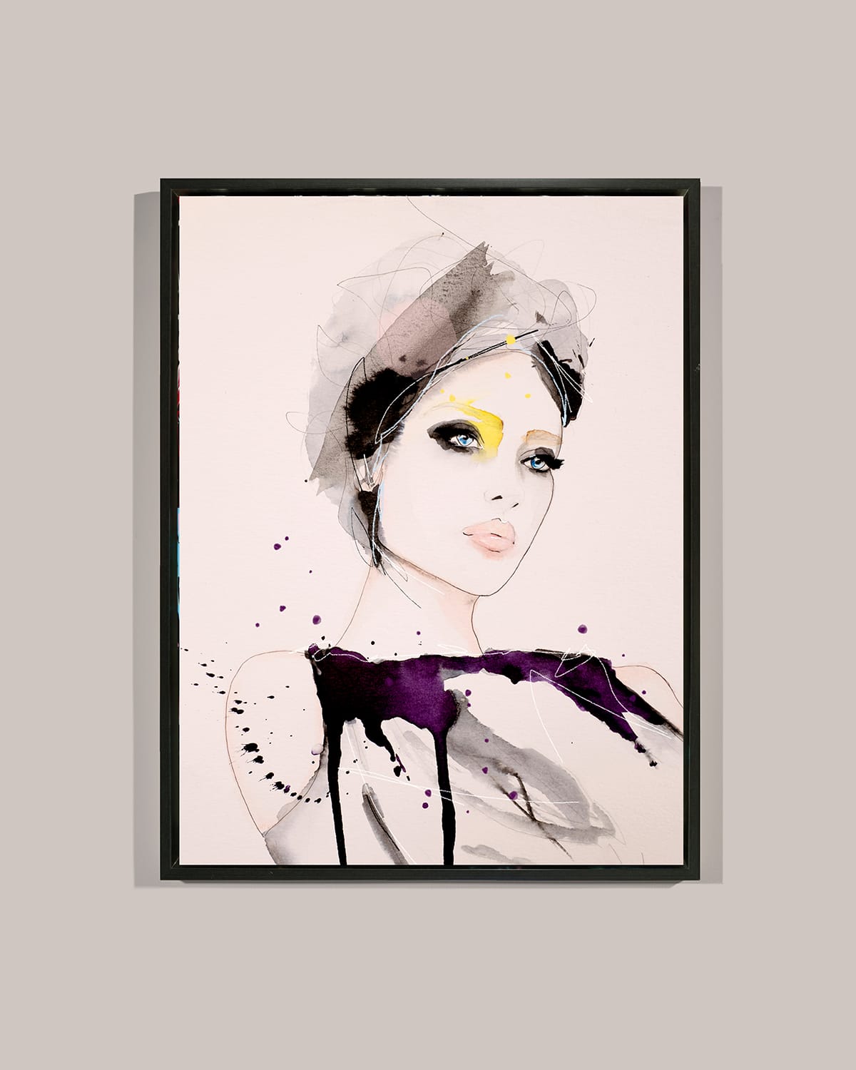 Intent Framed Giclee