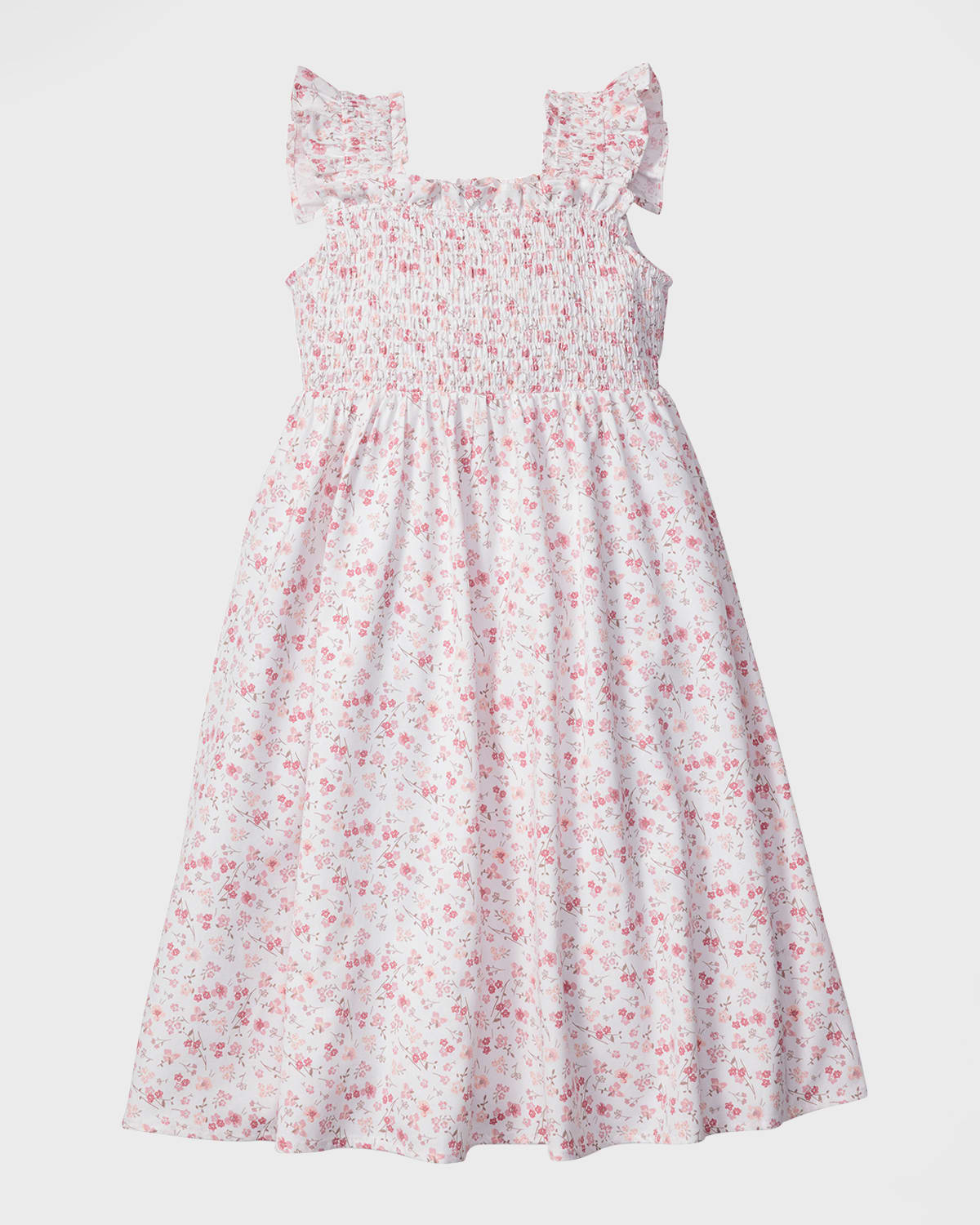Petite Plume Girls' Dorset Floral Margaux Dress - Baby, Little Kid, Big Kid In Pink