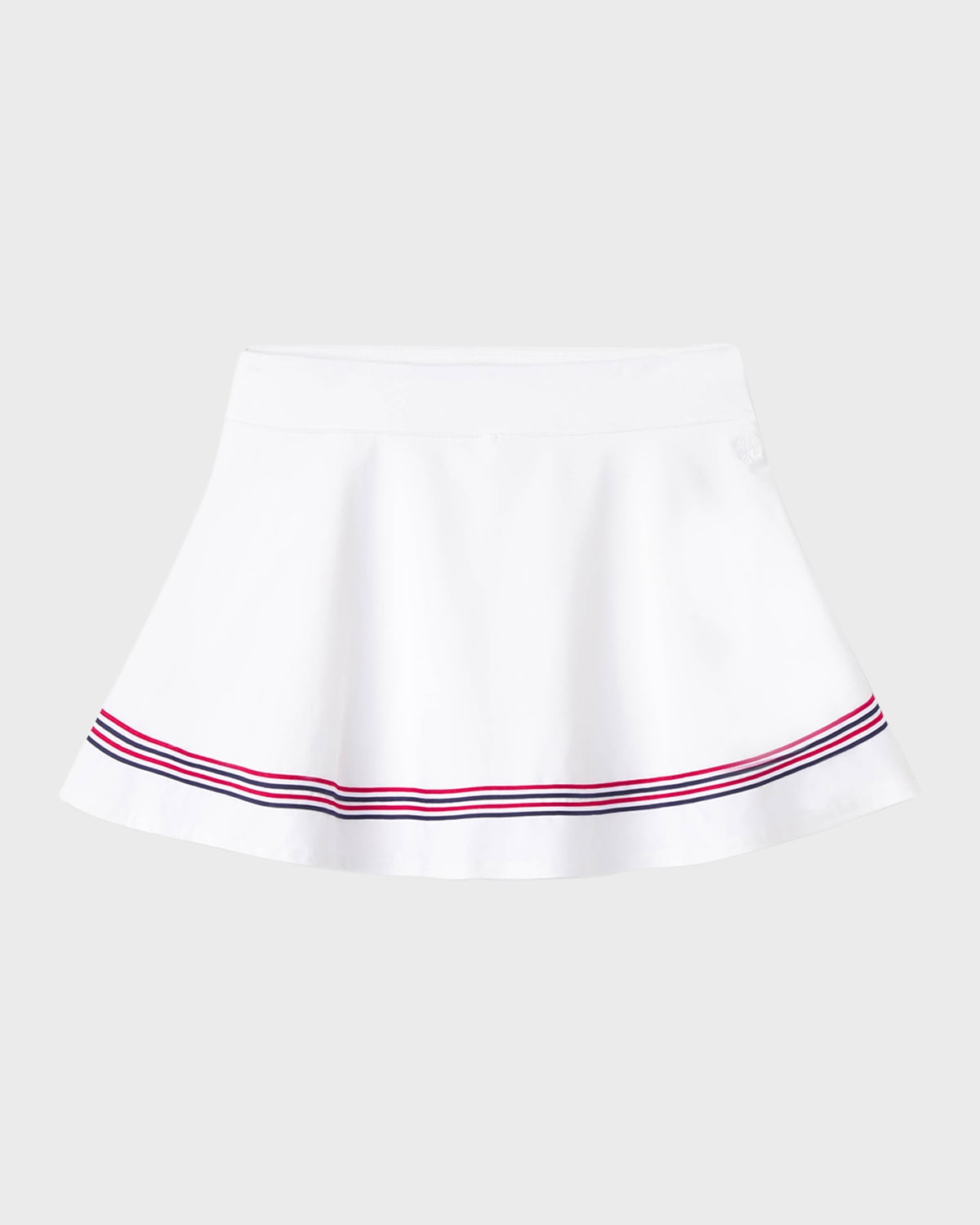 Classic Prep Childrenswear Kids' Girl's Tinsley Performance Tennis Skirt In Bright White