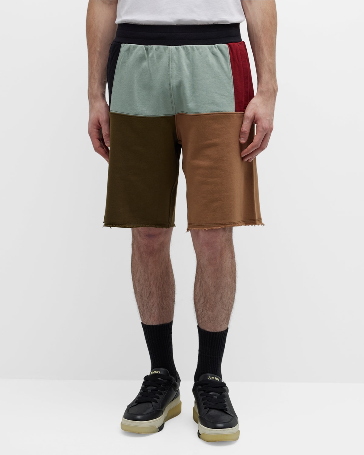 Men's Colorblock French Terry Shorts