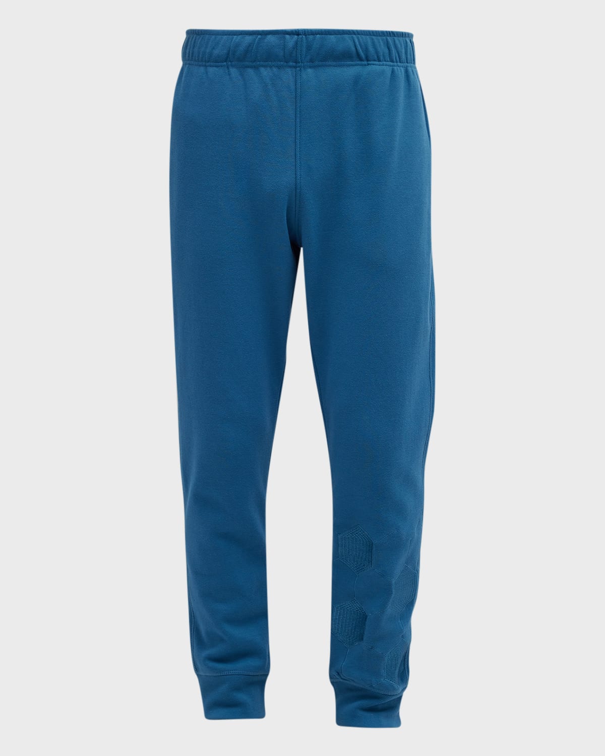 Lotto Italia Men's Ultra-soft Soccer Embroidered Joggers In Sterling Blue