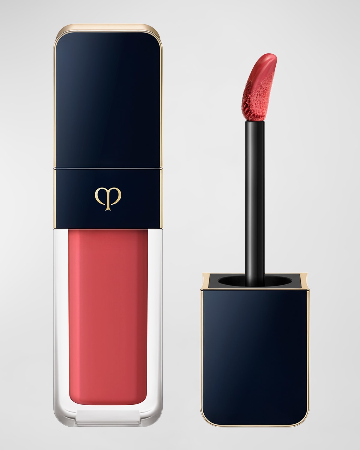 Shop Clé De Peau Beauté Cream Rouge Shine Liquid Lipstick In 204 Maraca Ginger