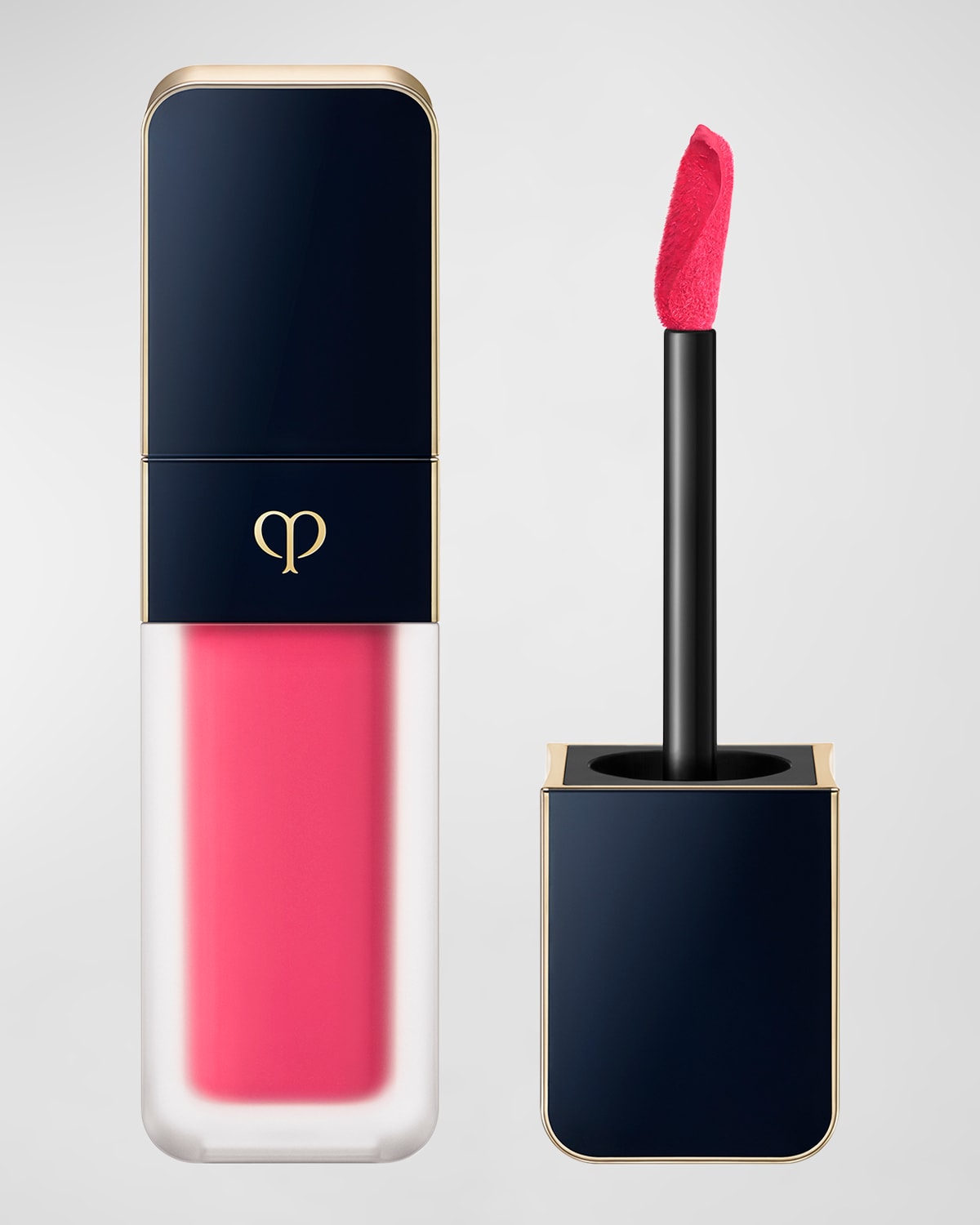 Shop Clé De Peau Beauté Cream Rouge Matte Liquid Lipstick In 118 Pink Perfection 
