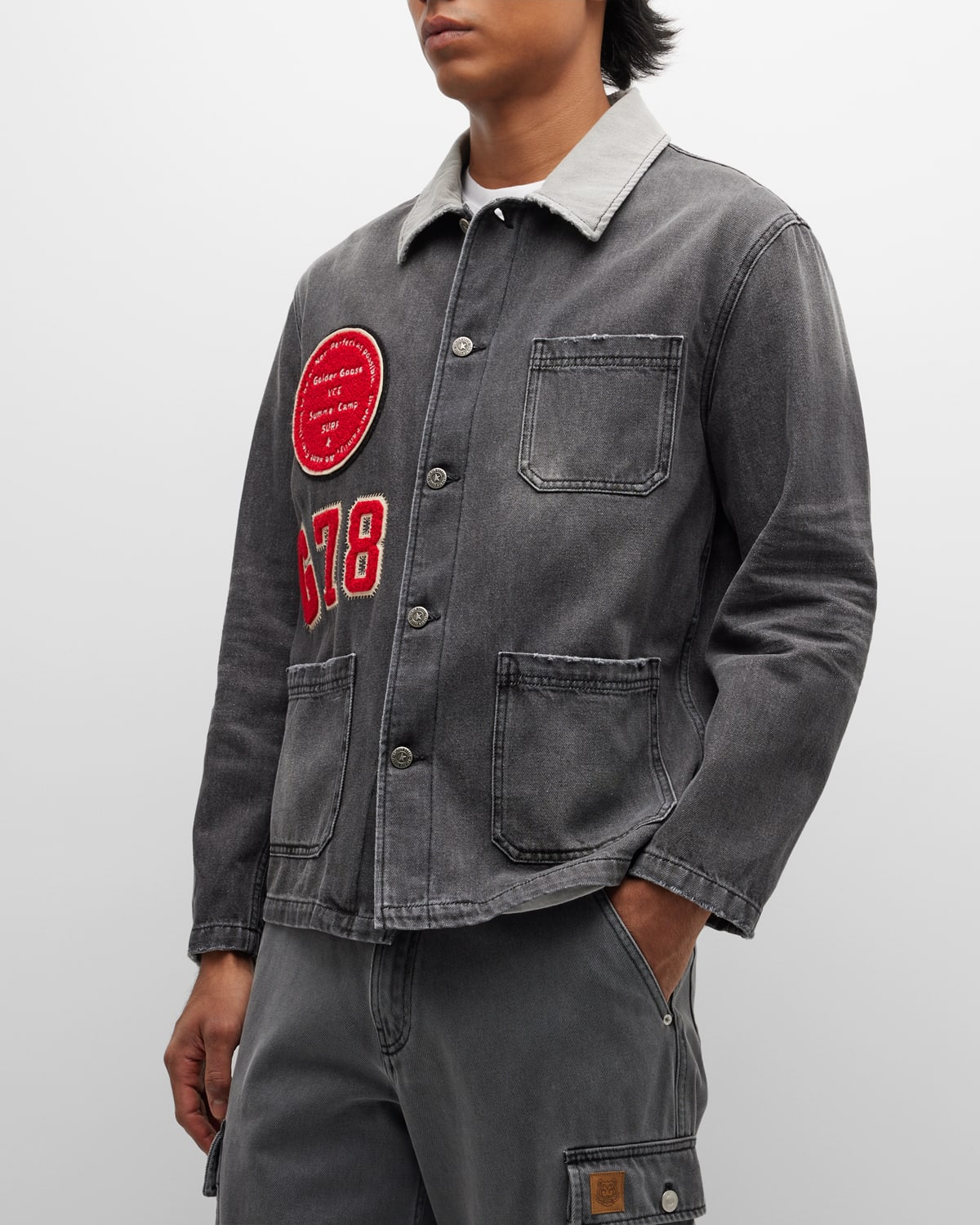 Golden Goose Jacket Field Jacket In Black