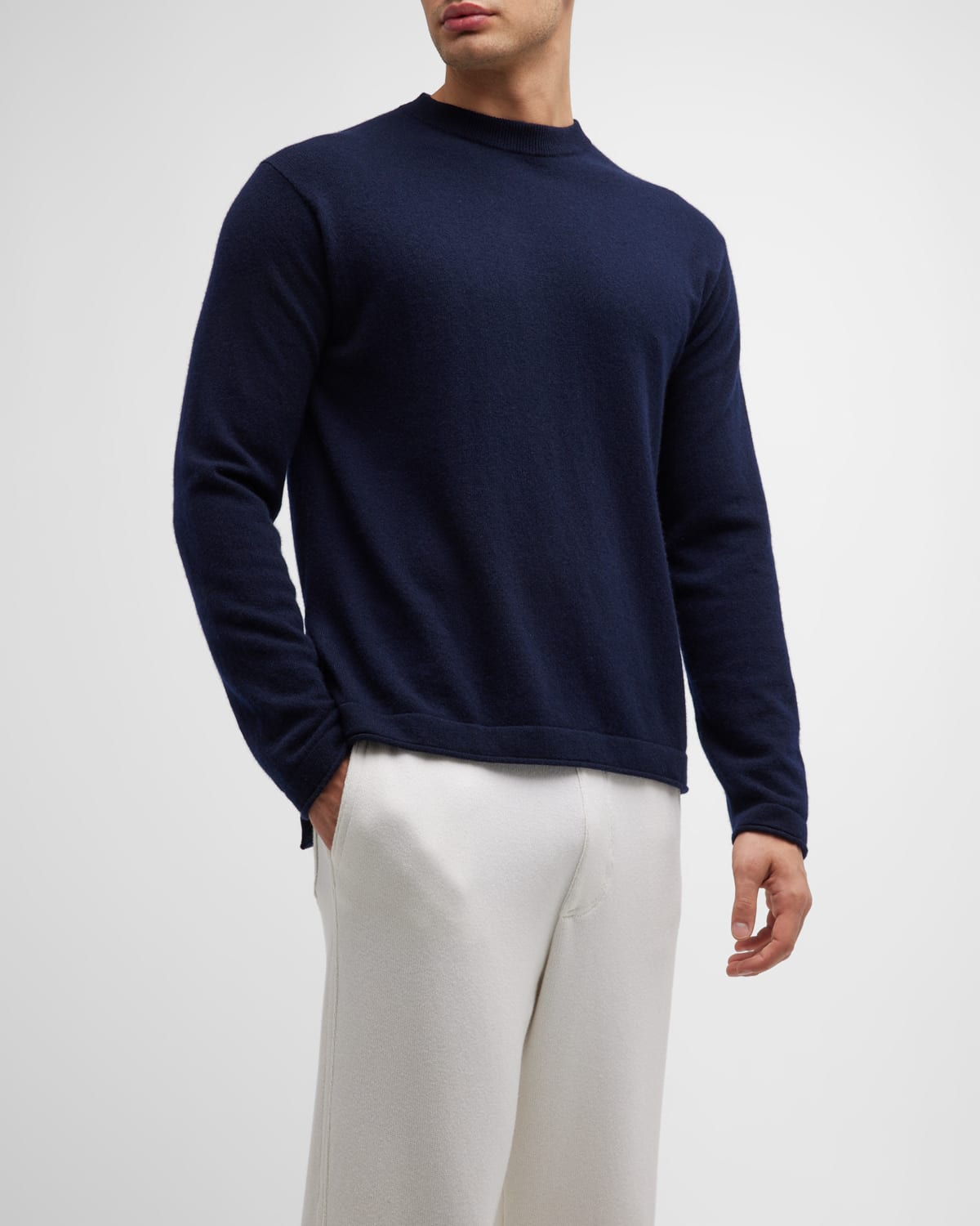 Men's Beneoit Cashmere Crewneck Sweater