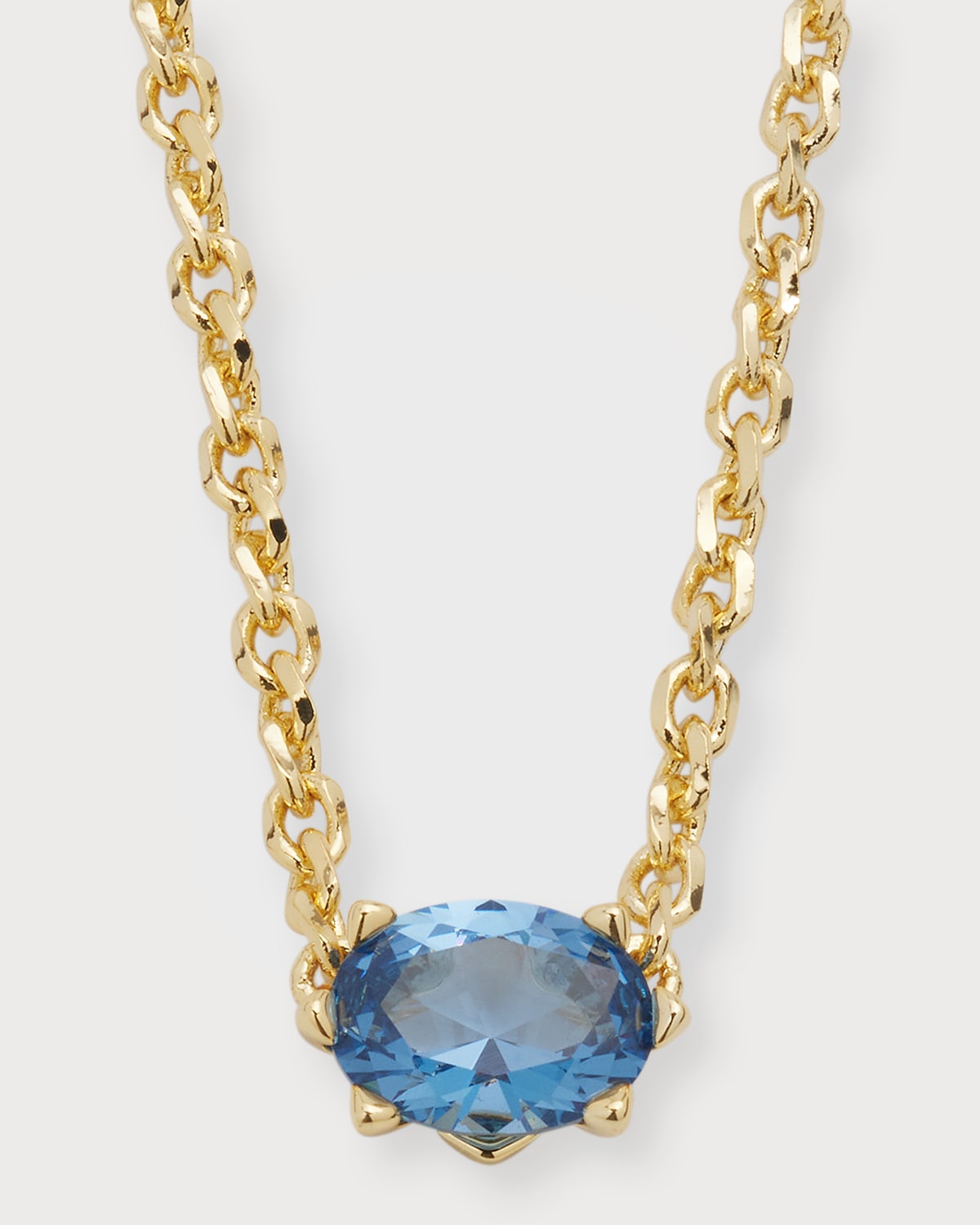 Kendra Scott Cailin Cubic Zirconia Station Necklace In Gld Ble Violet Cr
