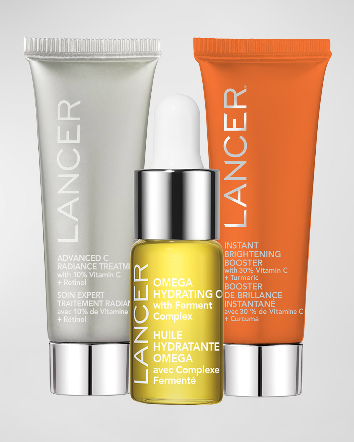 Complimentary 3-Piece Gift, Yours with any $150 Lancer Purchase