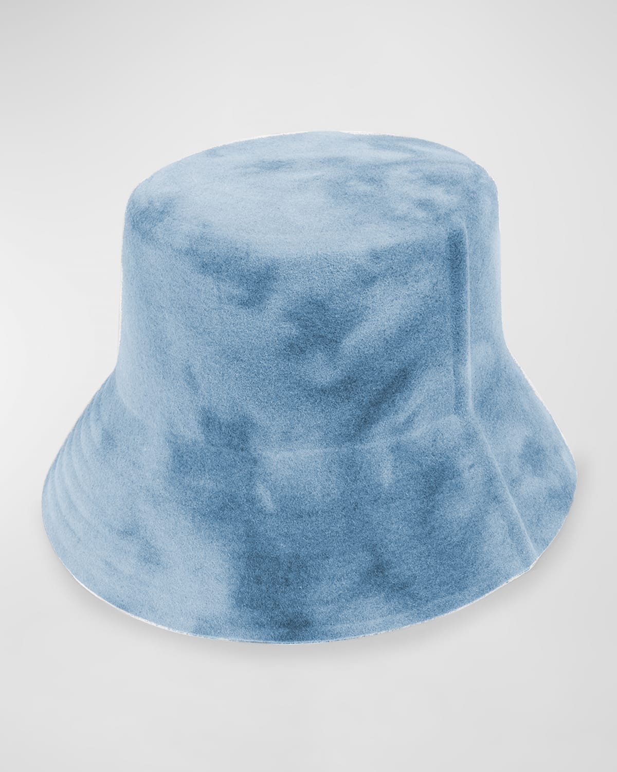 Becky Tie-Dye Felt Bucket Hat