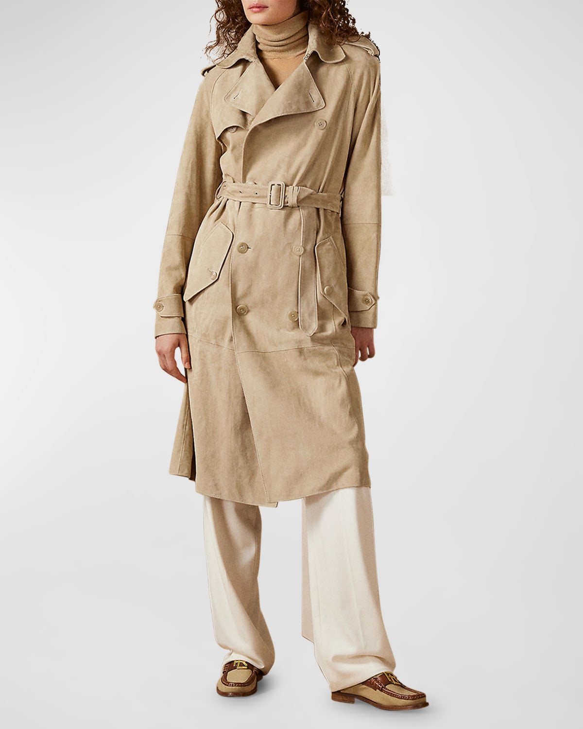 Ralph lauren beige coat outlet