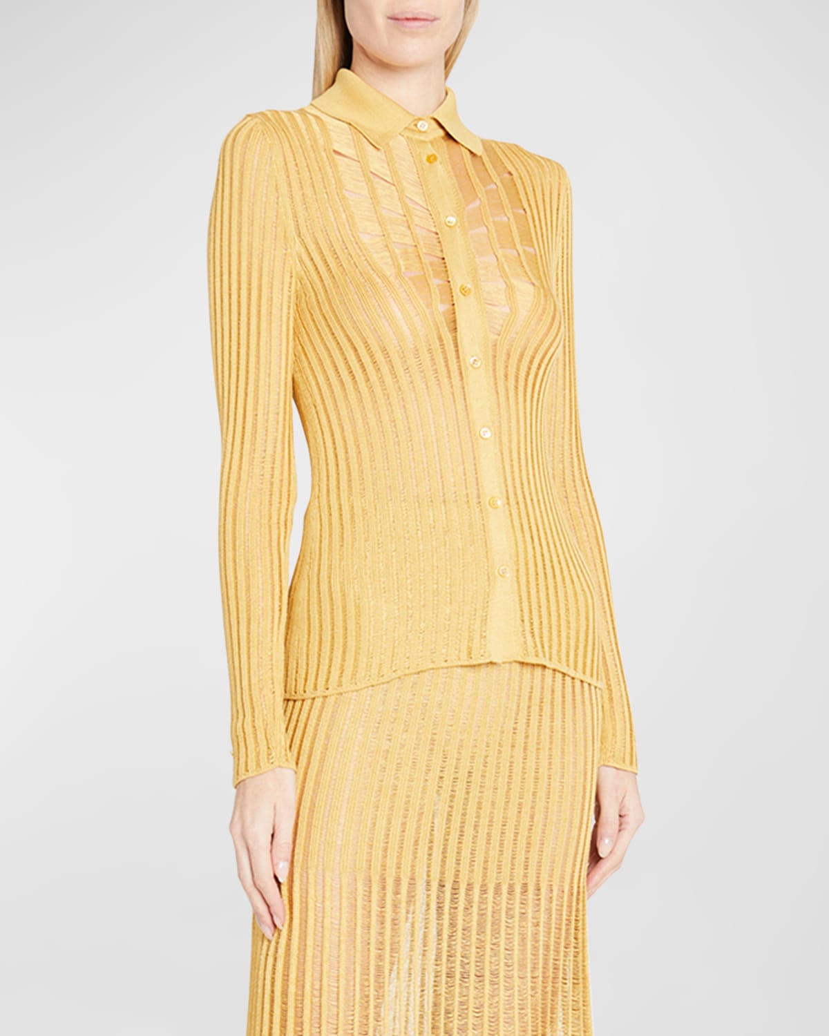 gold dress knit Soleil Knit Dress main image 0