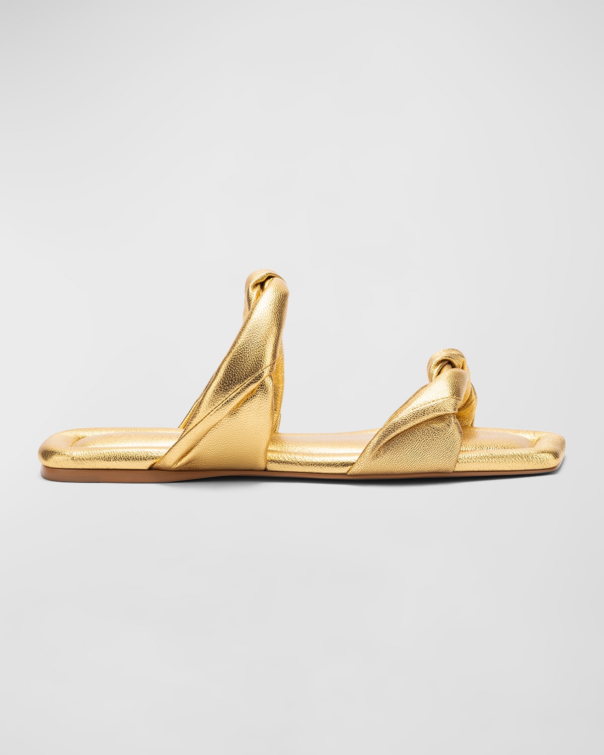 Mercedes Castillo Frida Slide Sandal In Gold Lamb ModeSens
