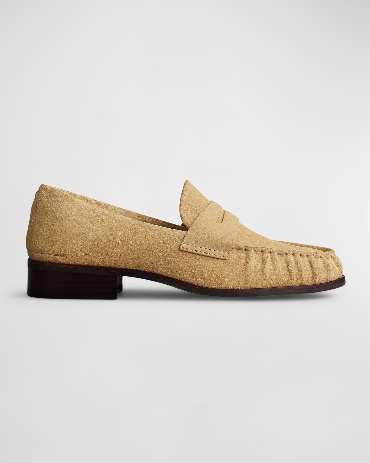 Rag & Bone Beige Sid Loafers In Dunesuede