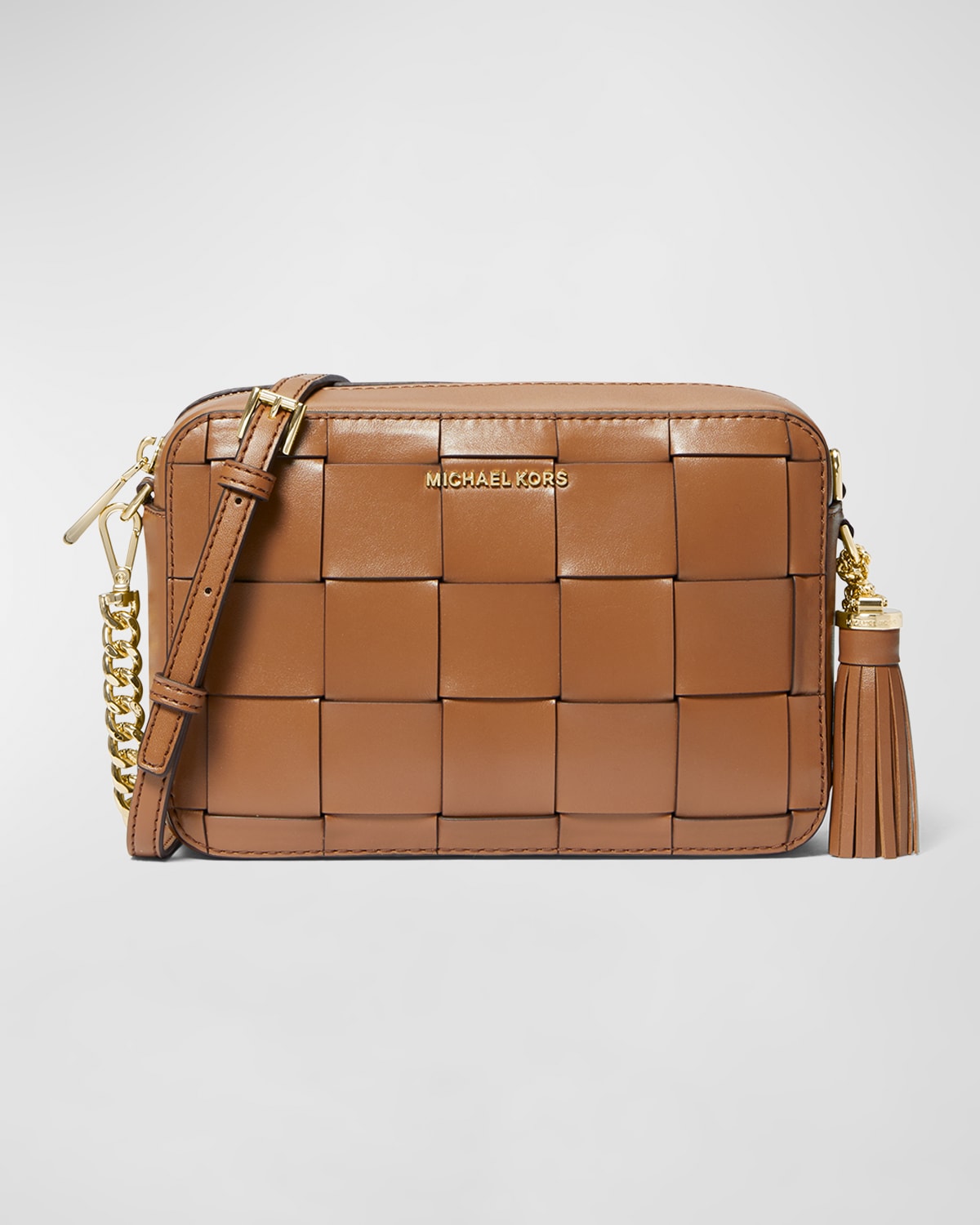 Michael kors woven bag clearance
