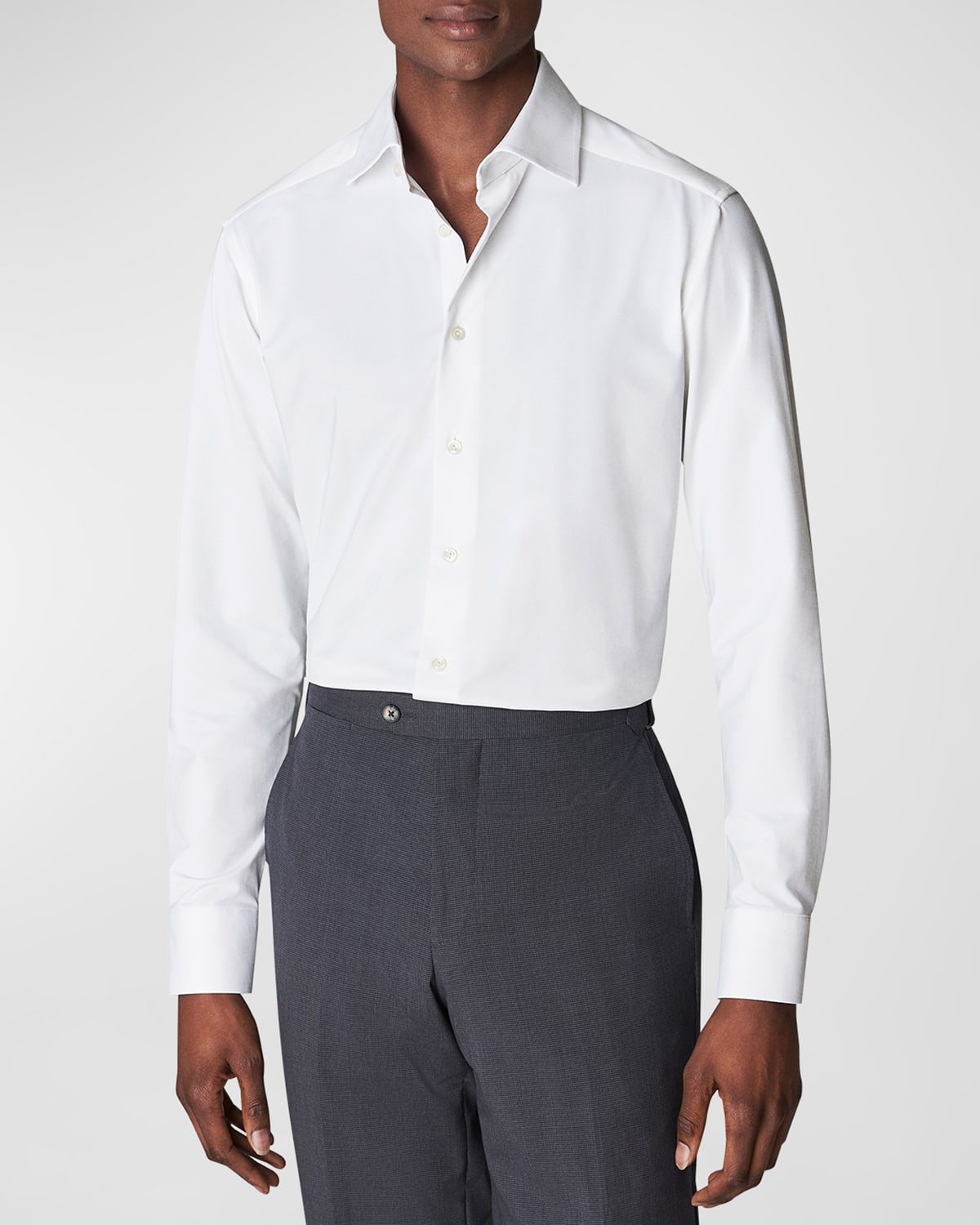 Eton Men's Slim Fit Four-Way Stretch Shirt