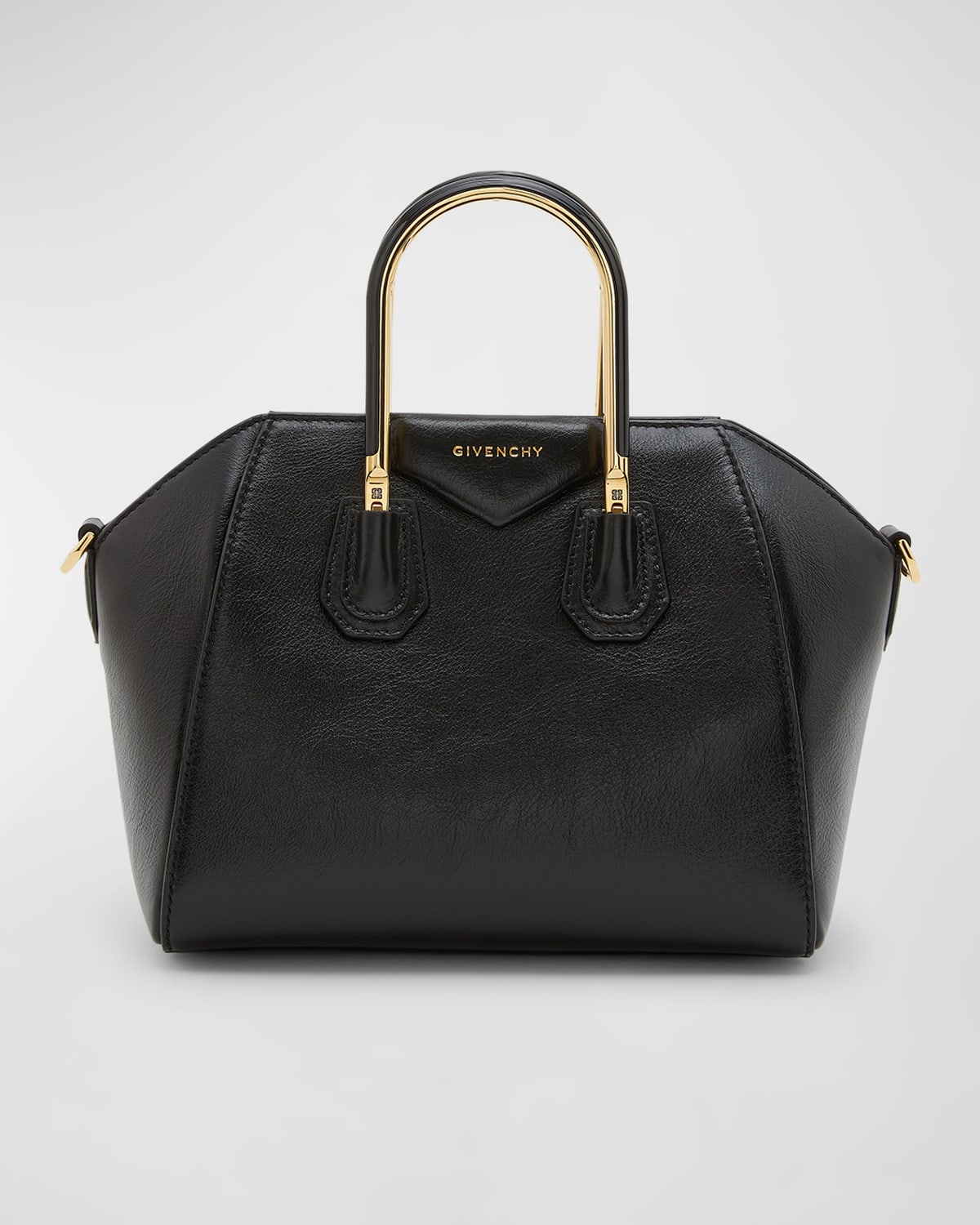 Black Antigona mini leather handbag, Givenchy